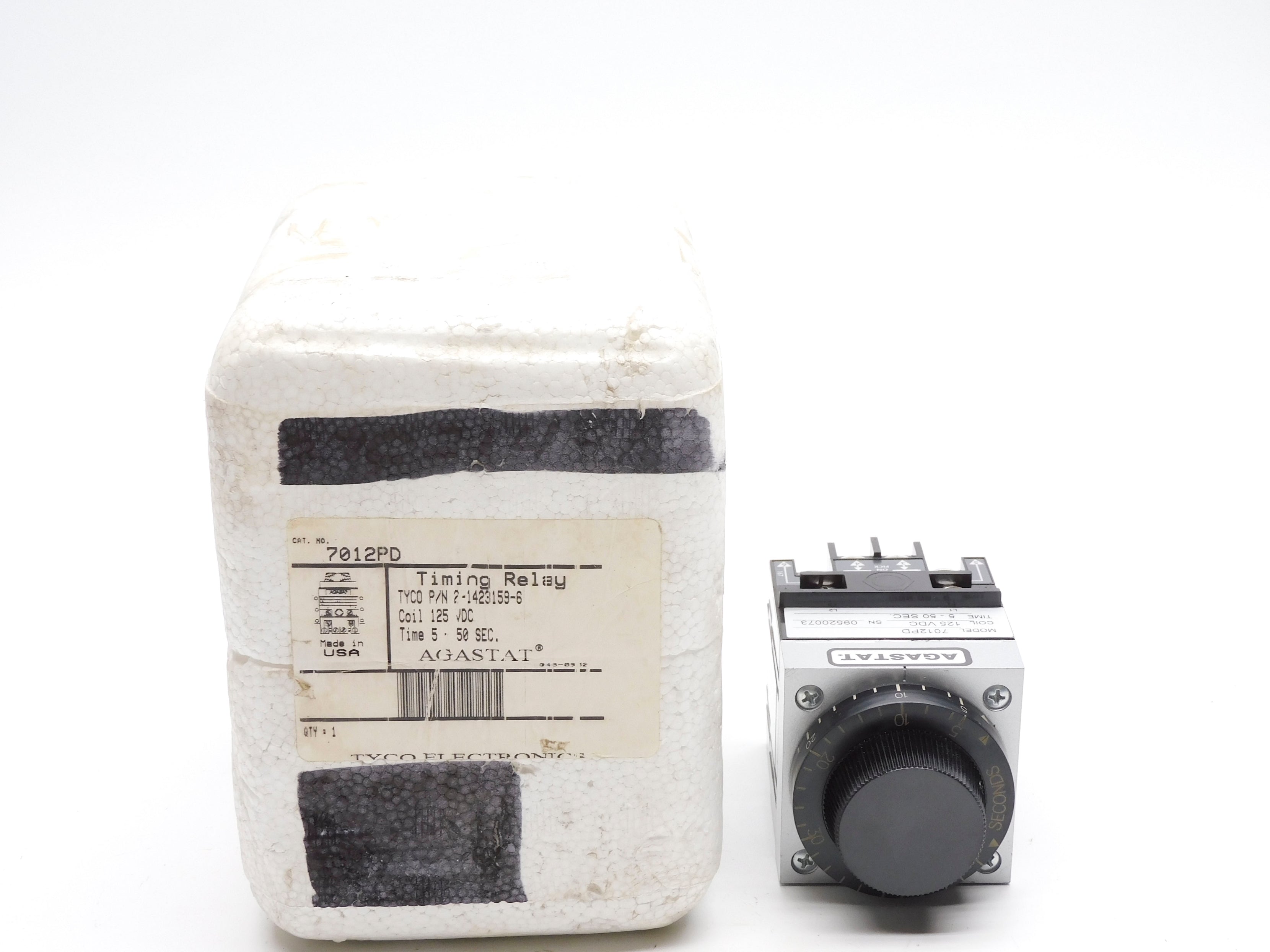 AGASTAT 7012PD 125VDC NSMP
