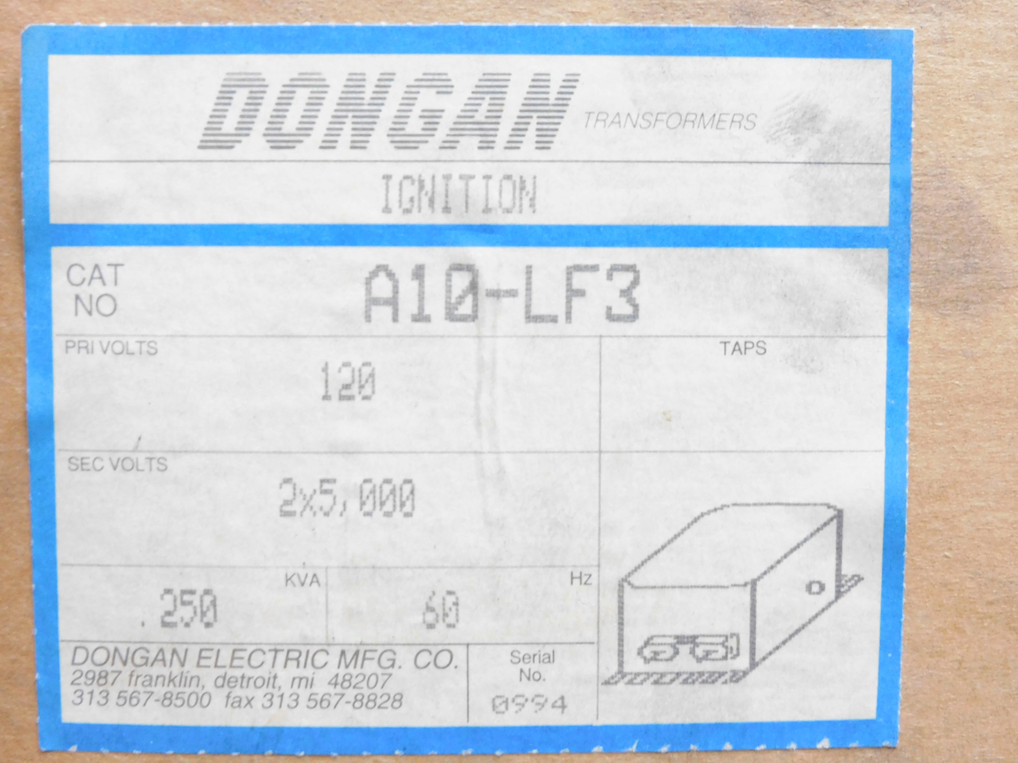 DONGAN A10-FL3 NSMP