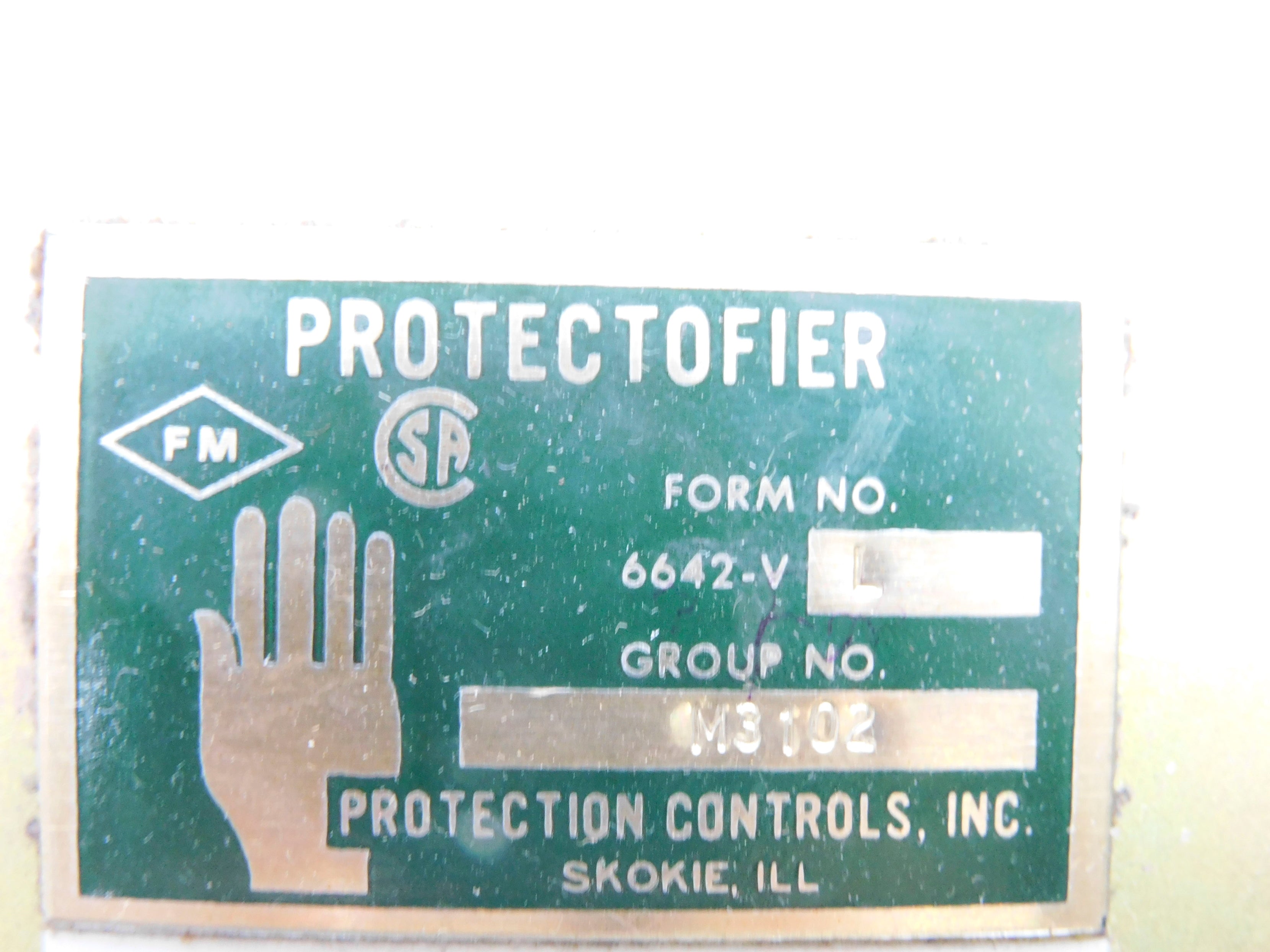 PROTECTION CONTROLS 6642-VL (117VAC) UNMP