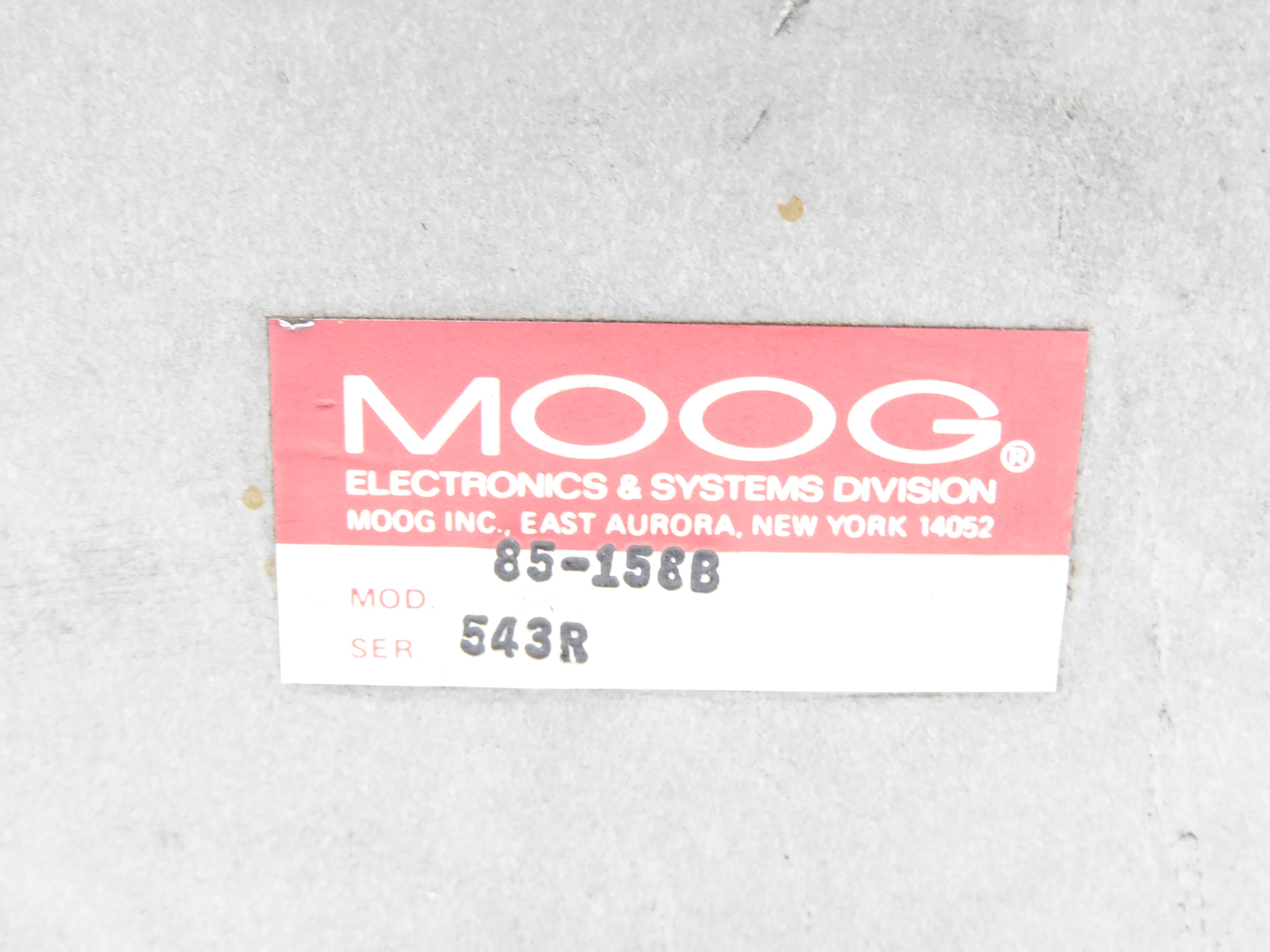 MOOG 85-158B SER. 543R (AS PICTURED) UNMP