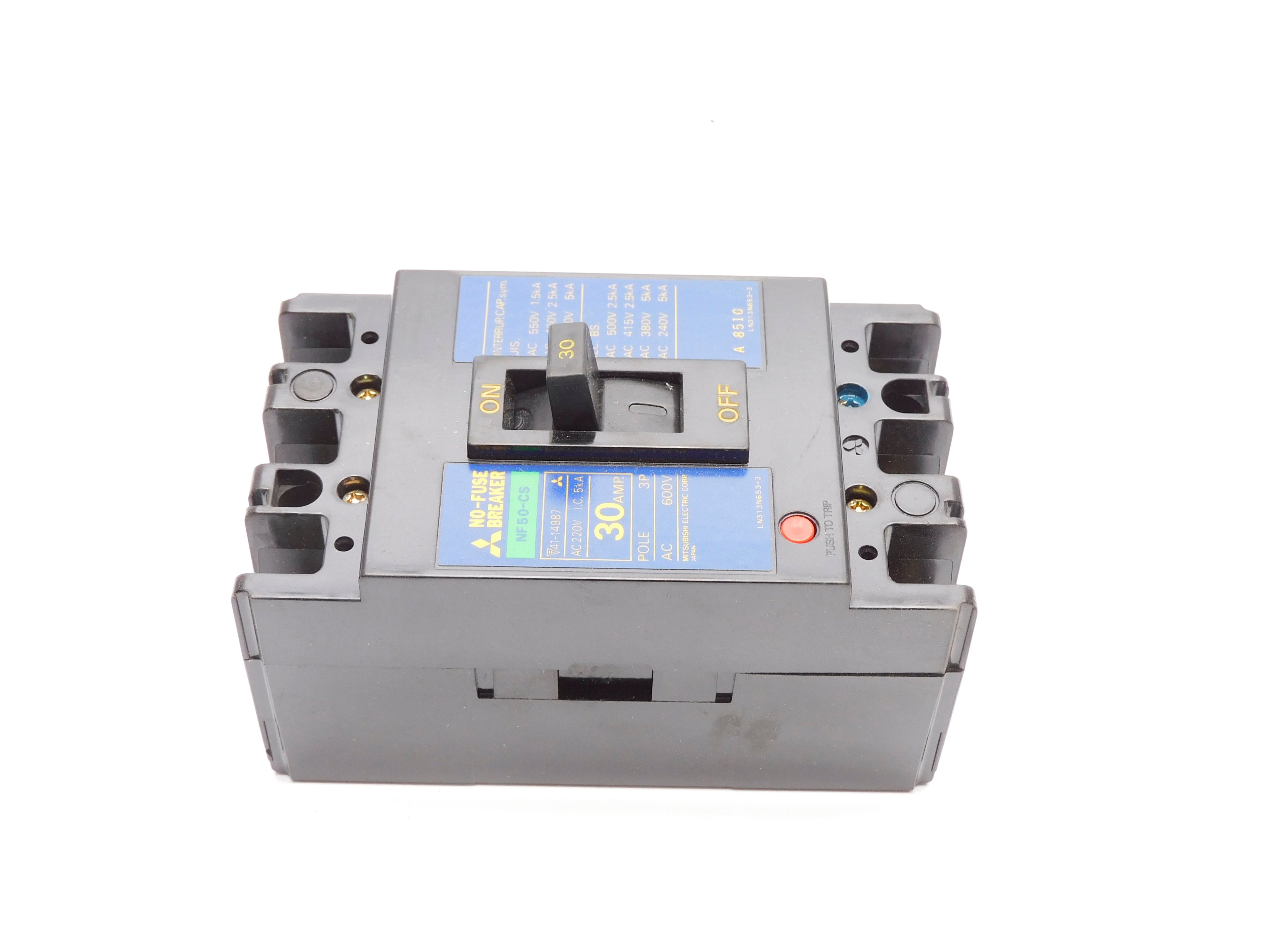 MITSUBISHI NF50-CS 30A 220VAC (AS PICTURED) NSMP