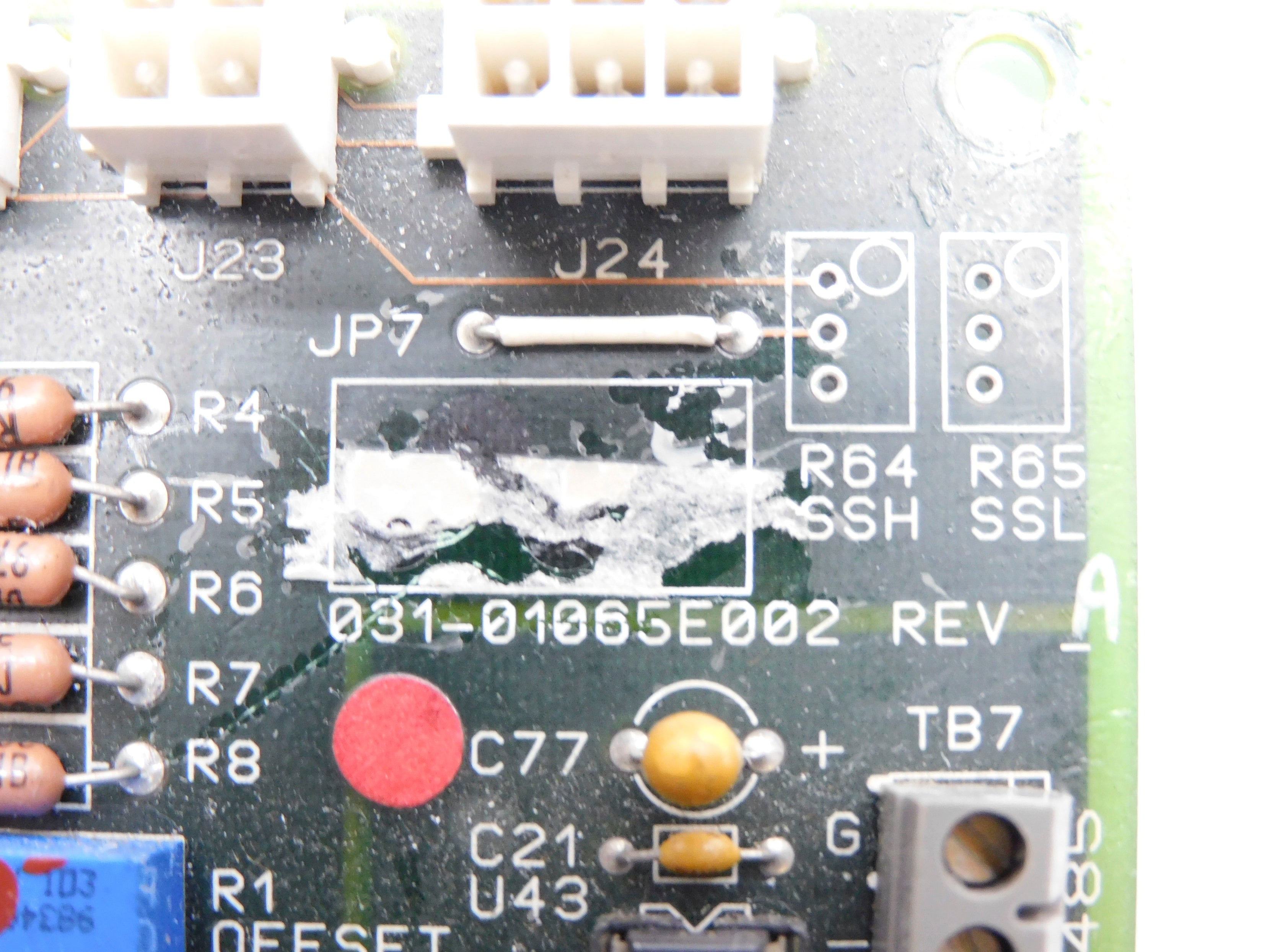INDUSTRIAL MRO 031-01065E002 REV. A UNMP