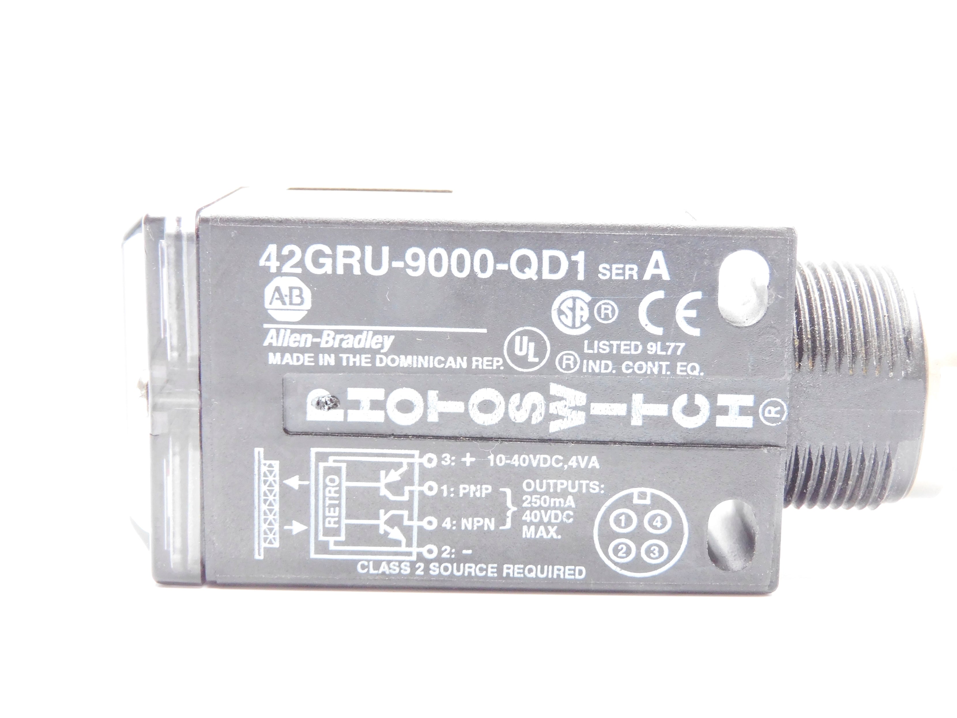 ALLEN BRADLEY 42GRU-9000-QD1 SER. A NSNP