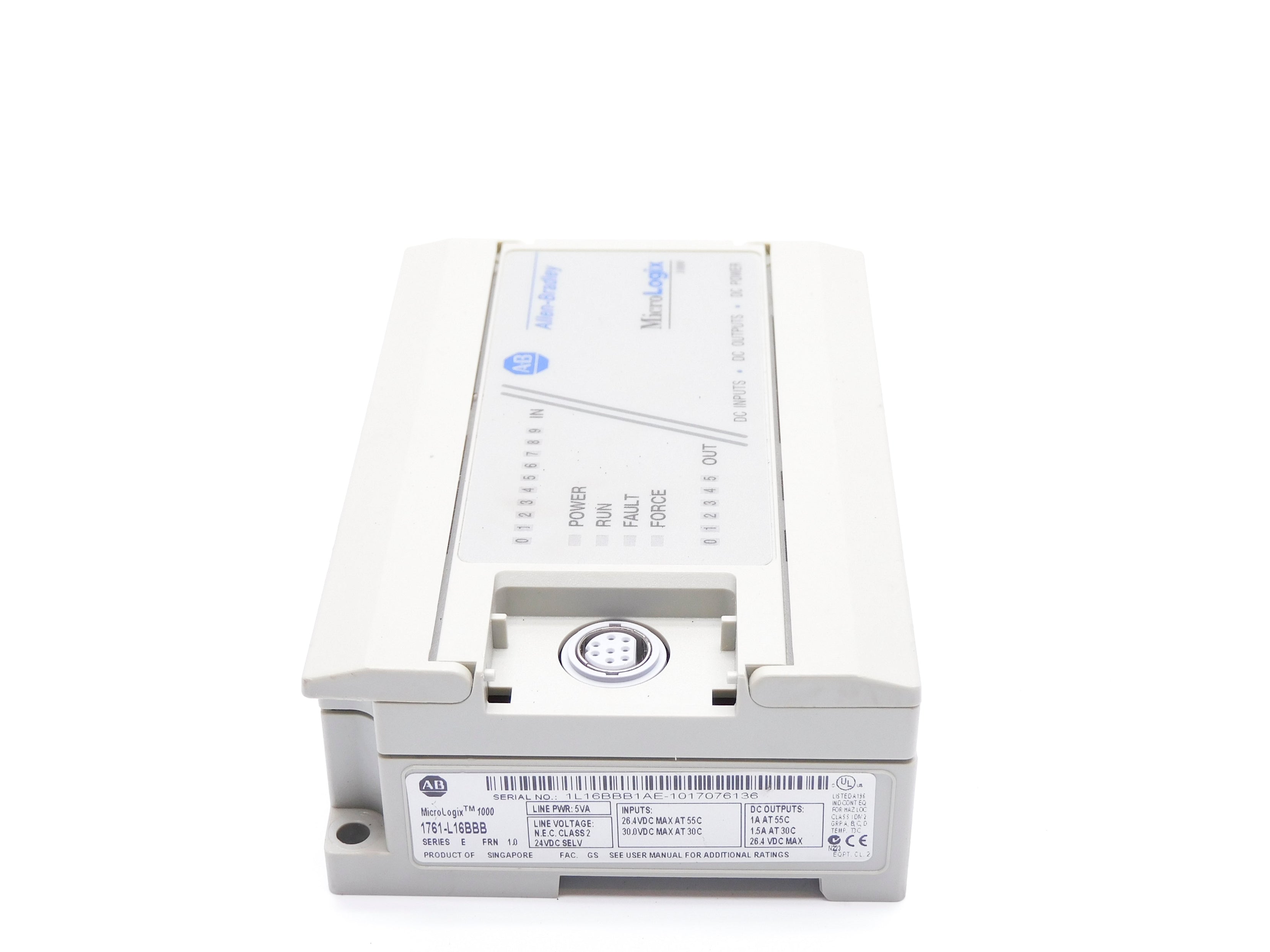 ALLEN BRADLEY 1761-L16BBB SER. E F/W 1.0 (AS PICTURED) UNMP
