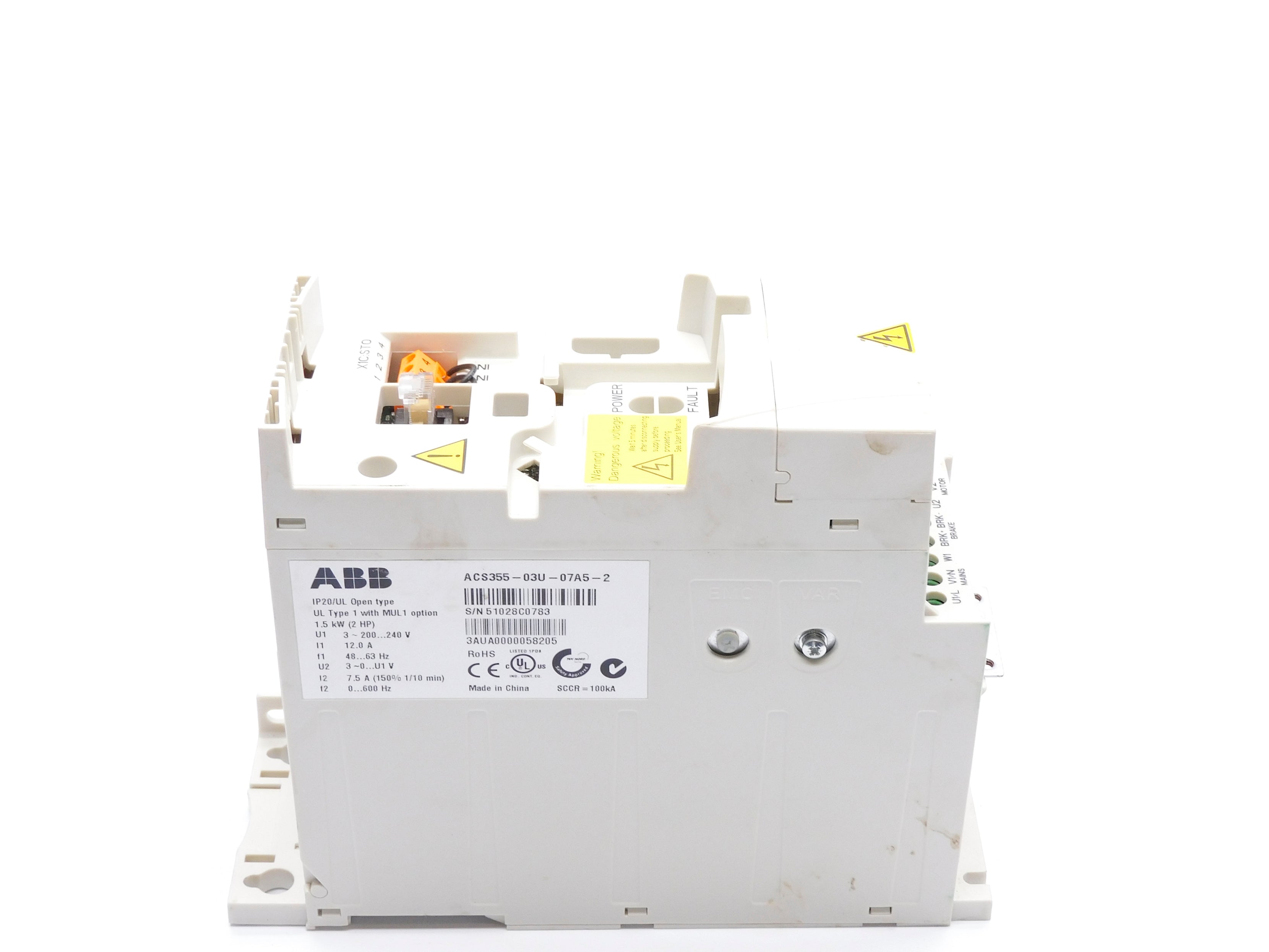 ABB ACS355-03U-07A5-2 UNMP