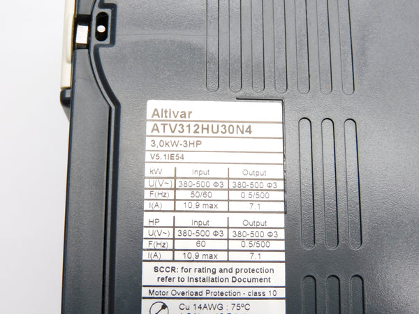 SCHNEIDER ELECTRIC ATV312HU30N4 380-500V 10.9A NSNP