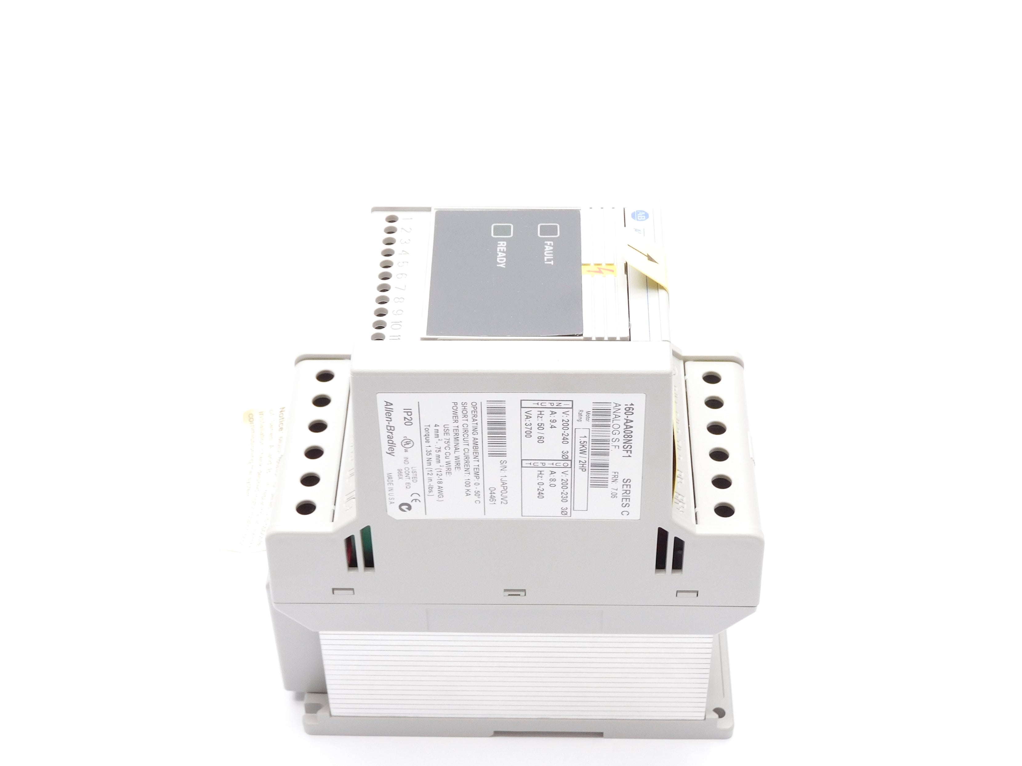 ALLEN BRADLEY 160-AA08NSF1 SER. C F/W 7.06 (BR/WH) NSMP