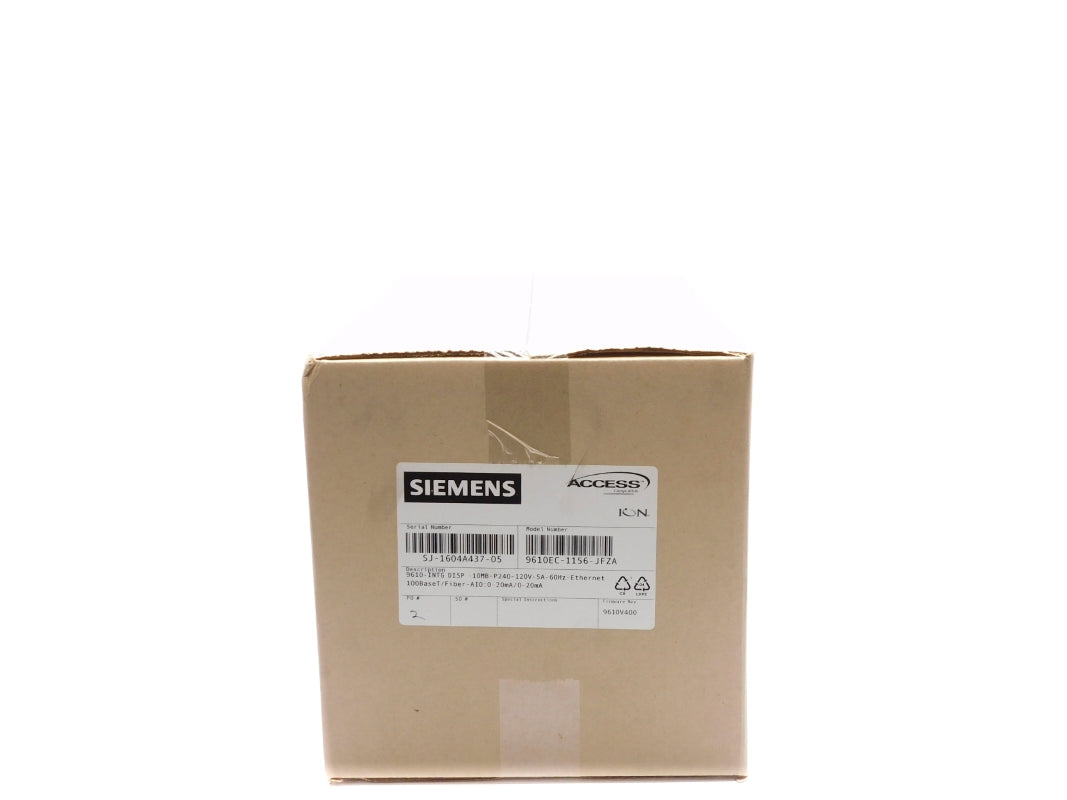 SIEMENS 9610EC-1156-JFZA NSFS