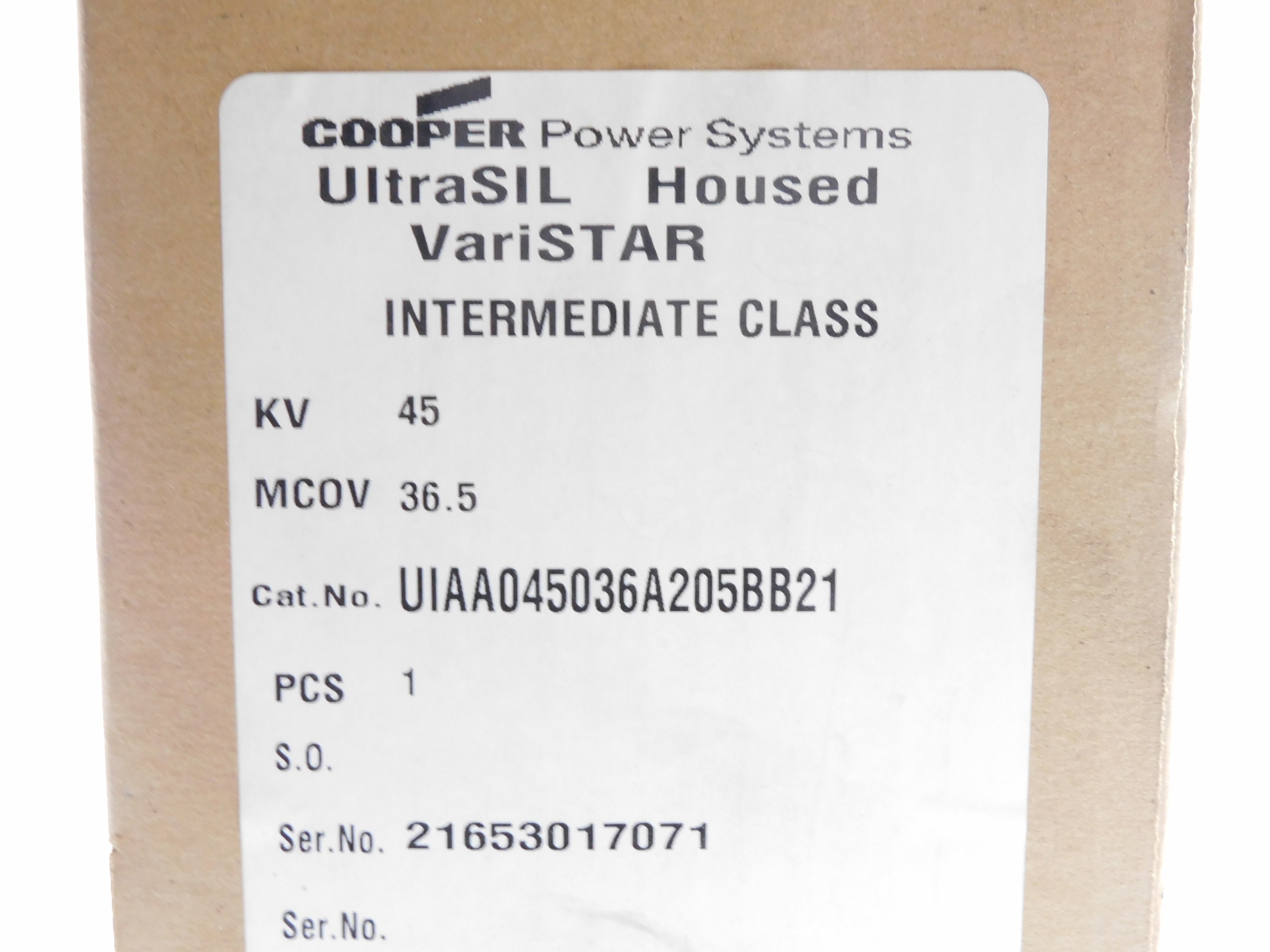 COOPER UIAA045036A205BB21 NSFS