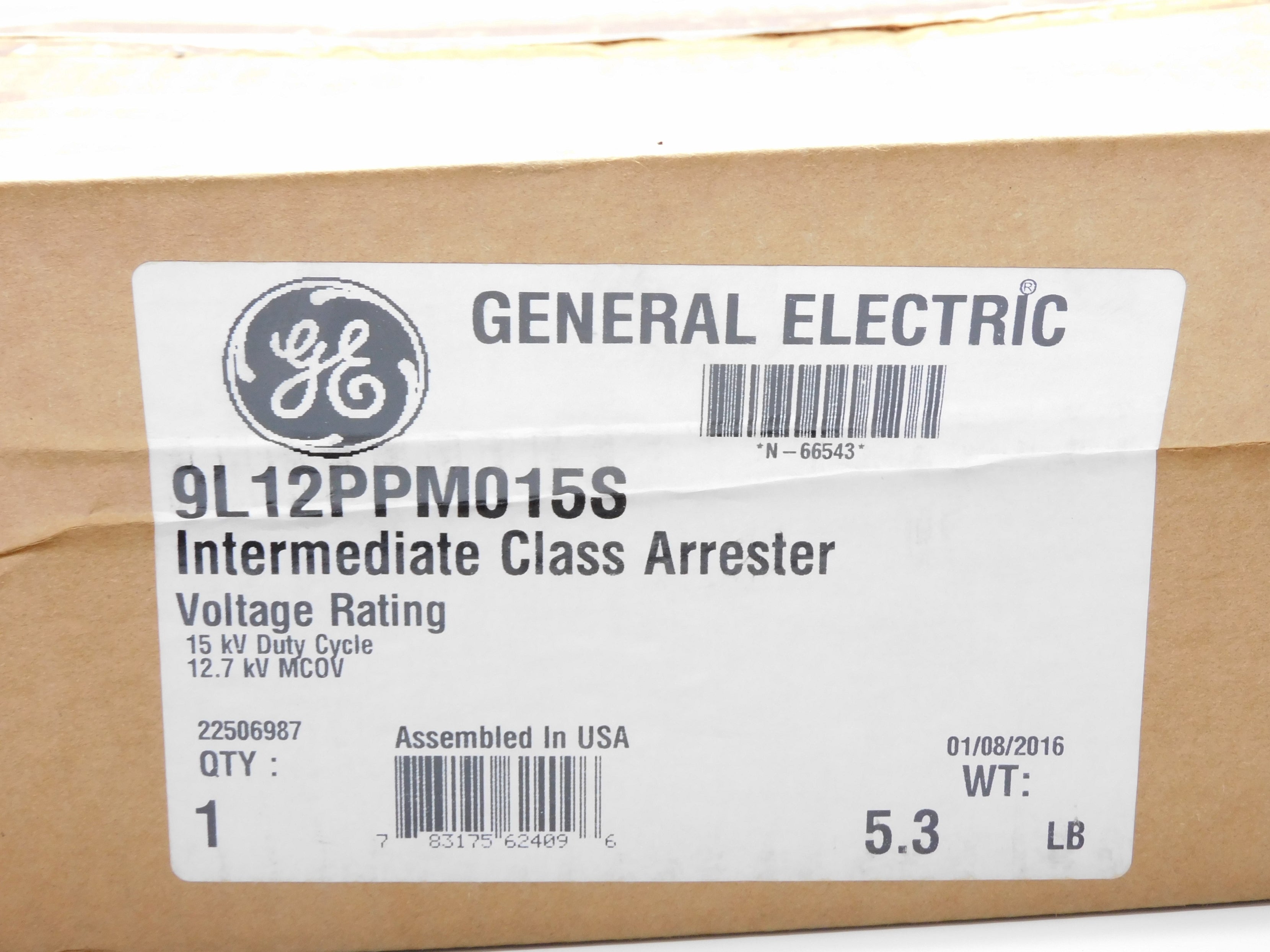 GENERAL ELECTRIC 9L12PPM015S NSFS