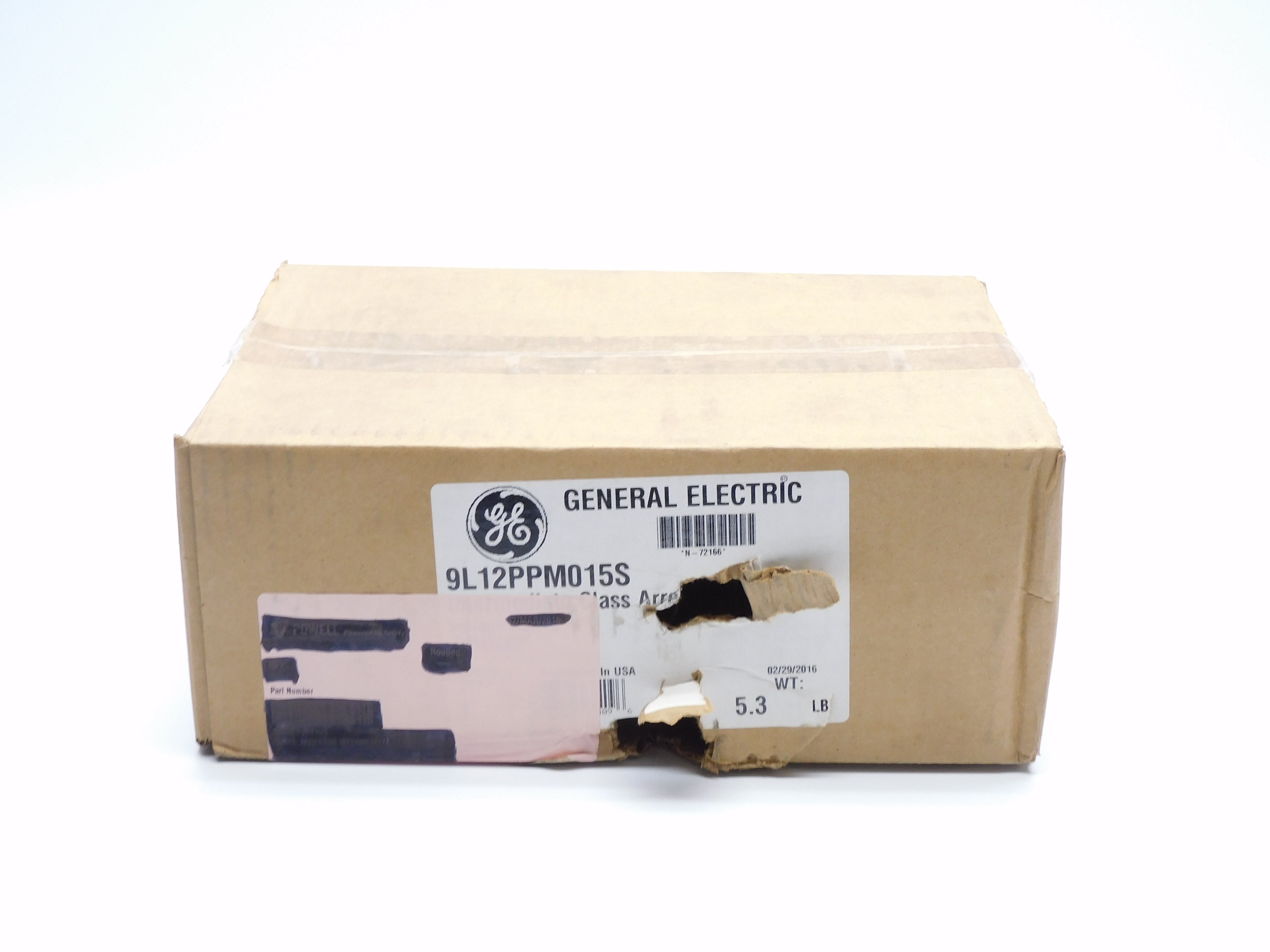GENERAL ELECTRIC 9L12PPM015S (AS PICTURED) NSFS