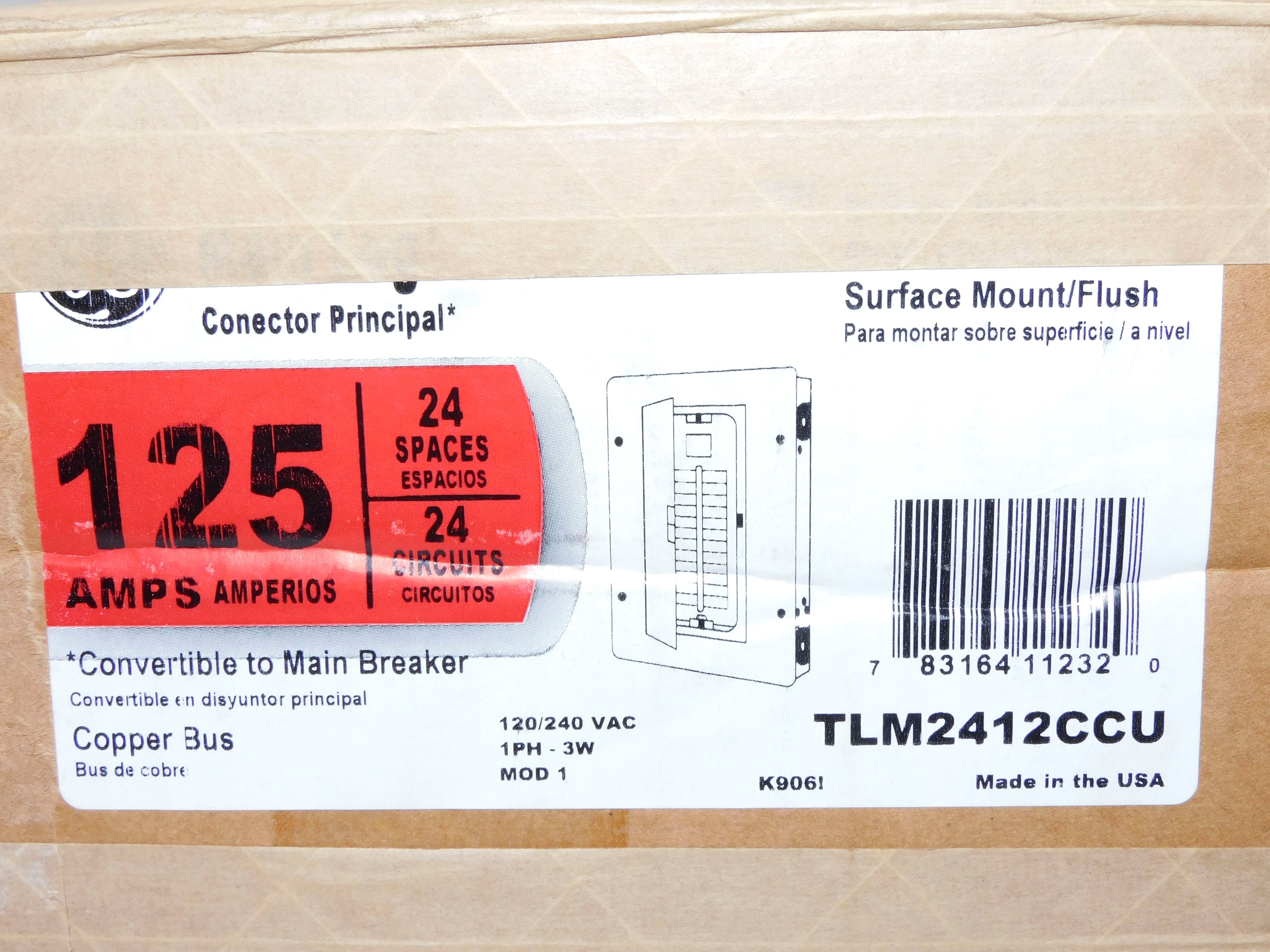 GENERAL ELECTRIC TLM2412CCU NSFS