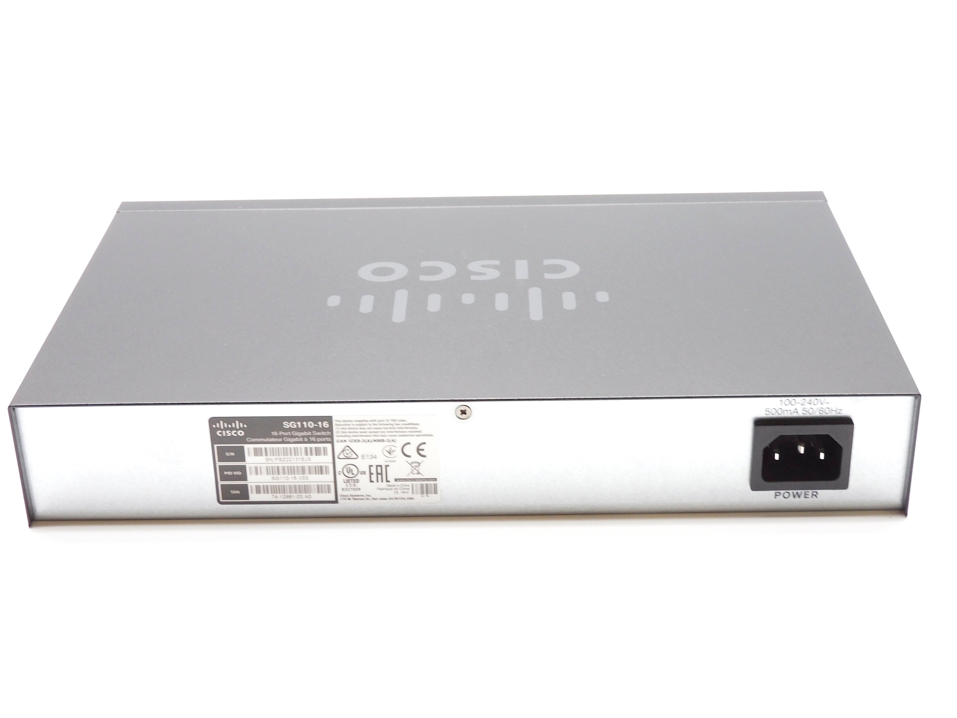 CISCO SG110-16 NSMP