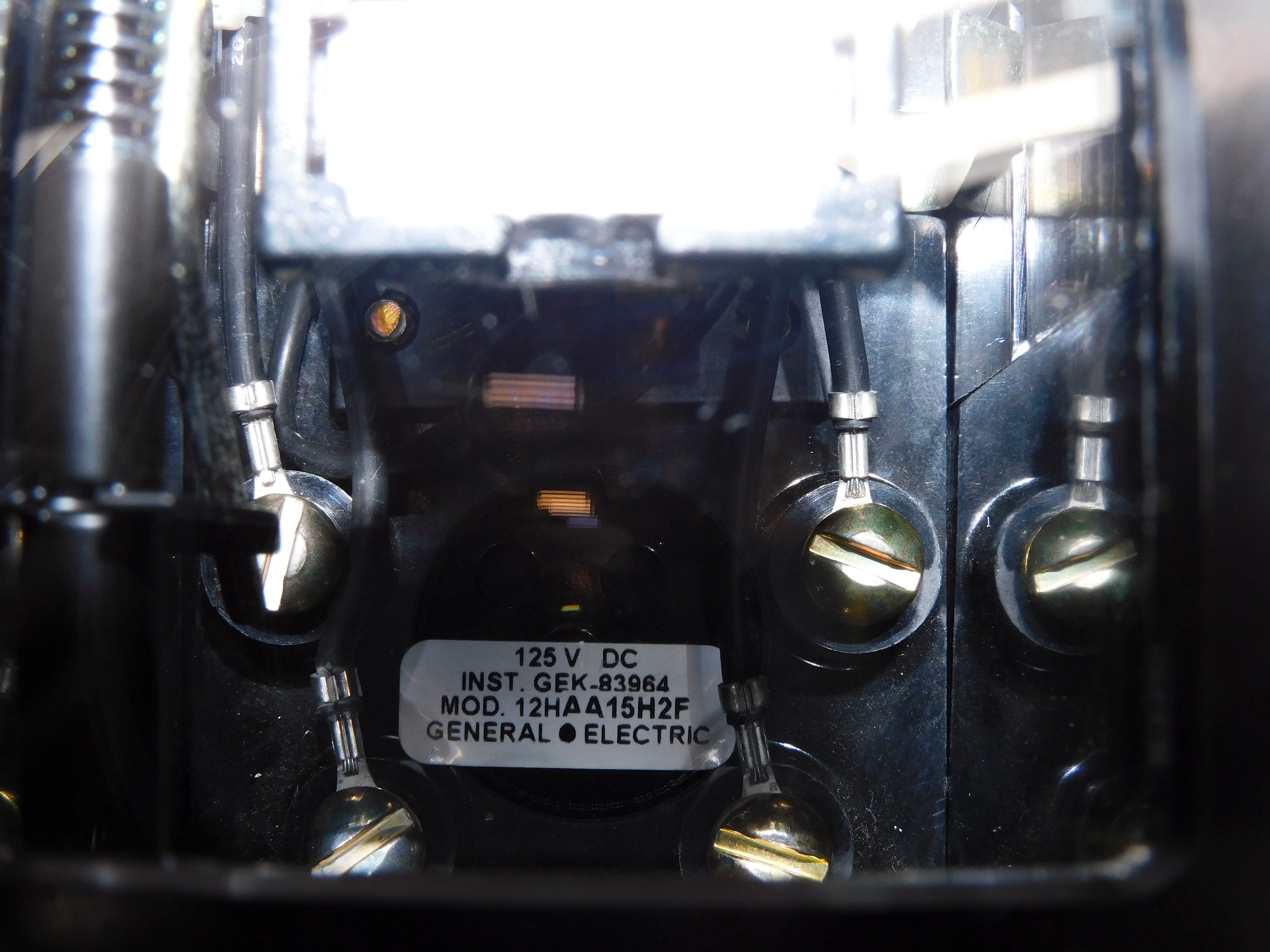 GENERAL ELECTRIC 12HAA15H2F 125VDC NSMP