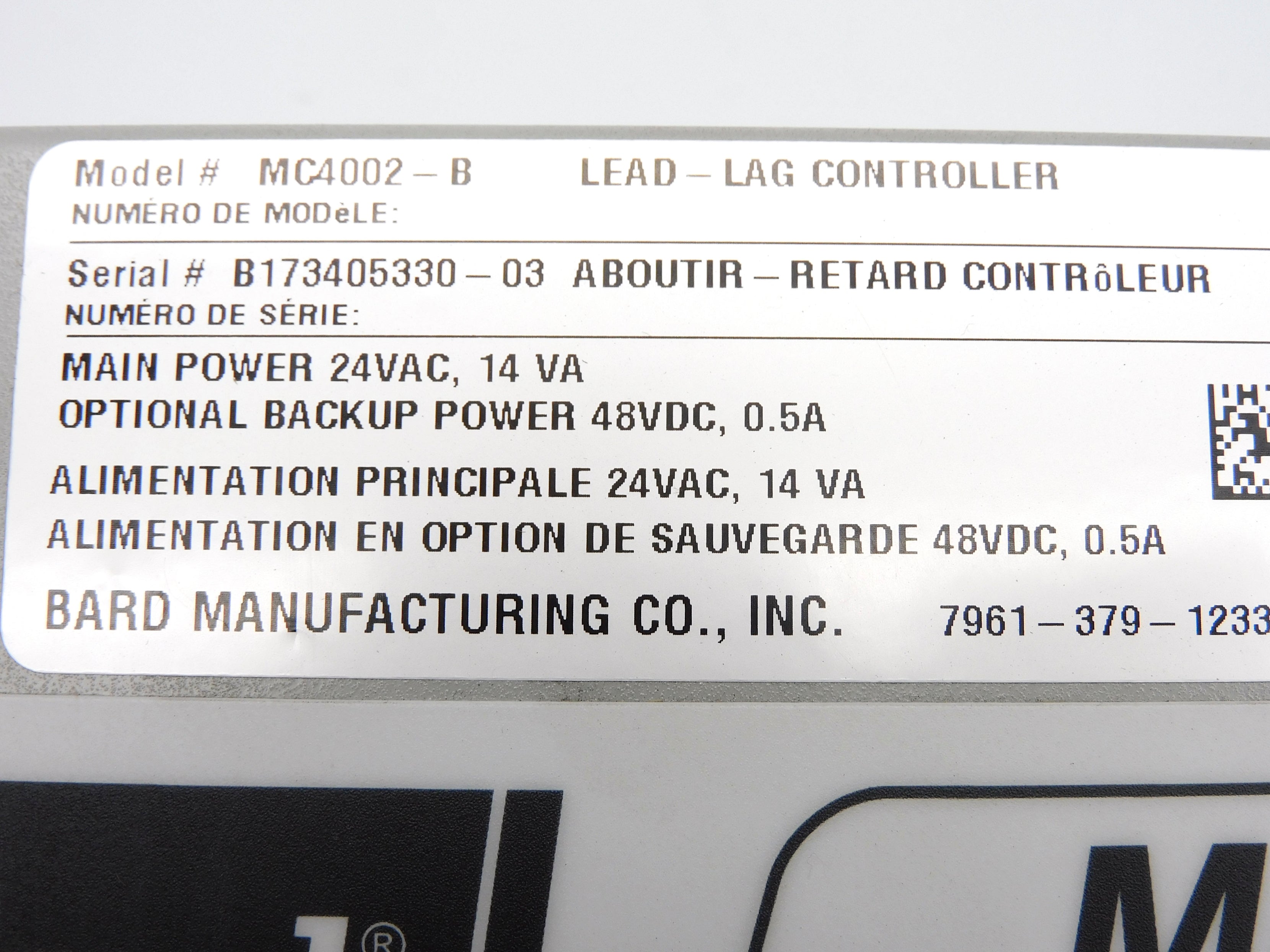 BARD MC4002-B NSMP