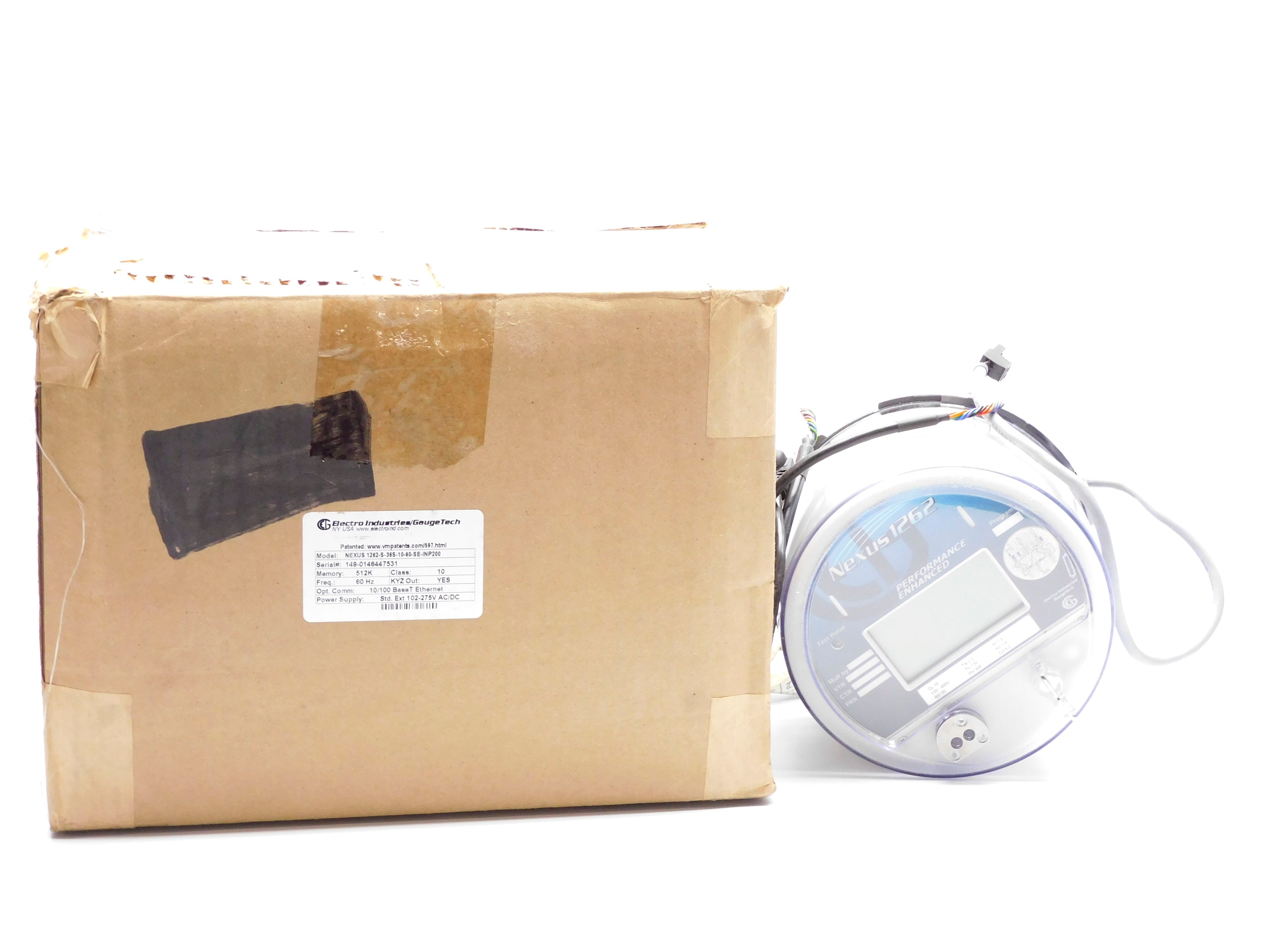 ELECTRO INDUSTRIES NEXUS 1262-S-36S-10-60-SE-INP200 NSMP