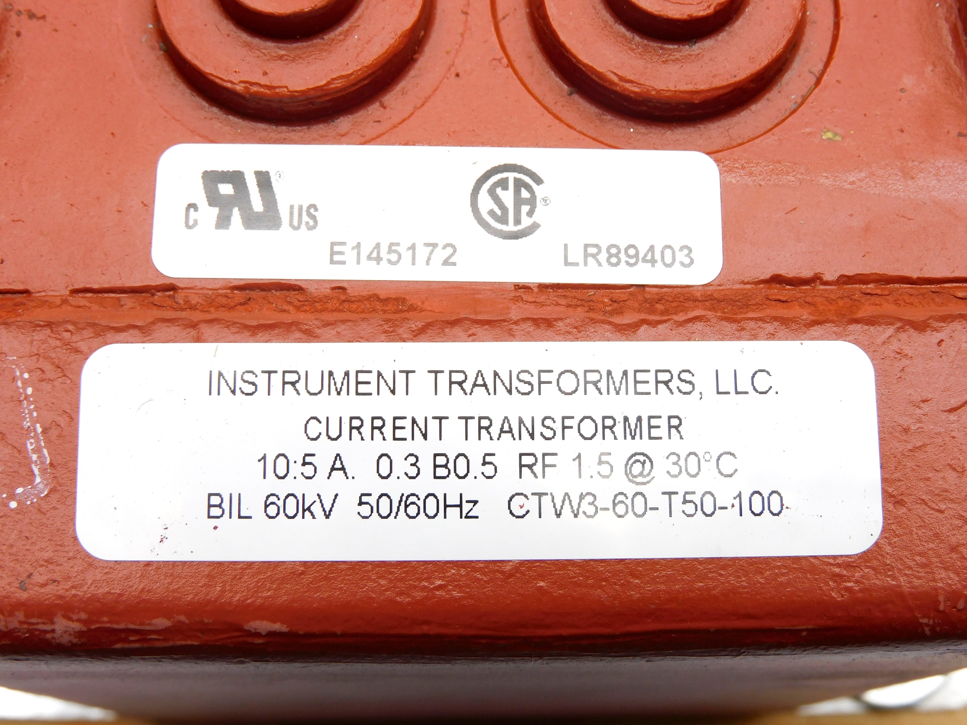 GENERAL ELECTRIC CTW3-60-T50-100 NSMP