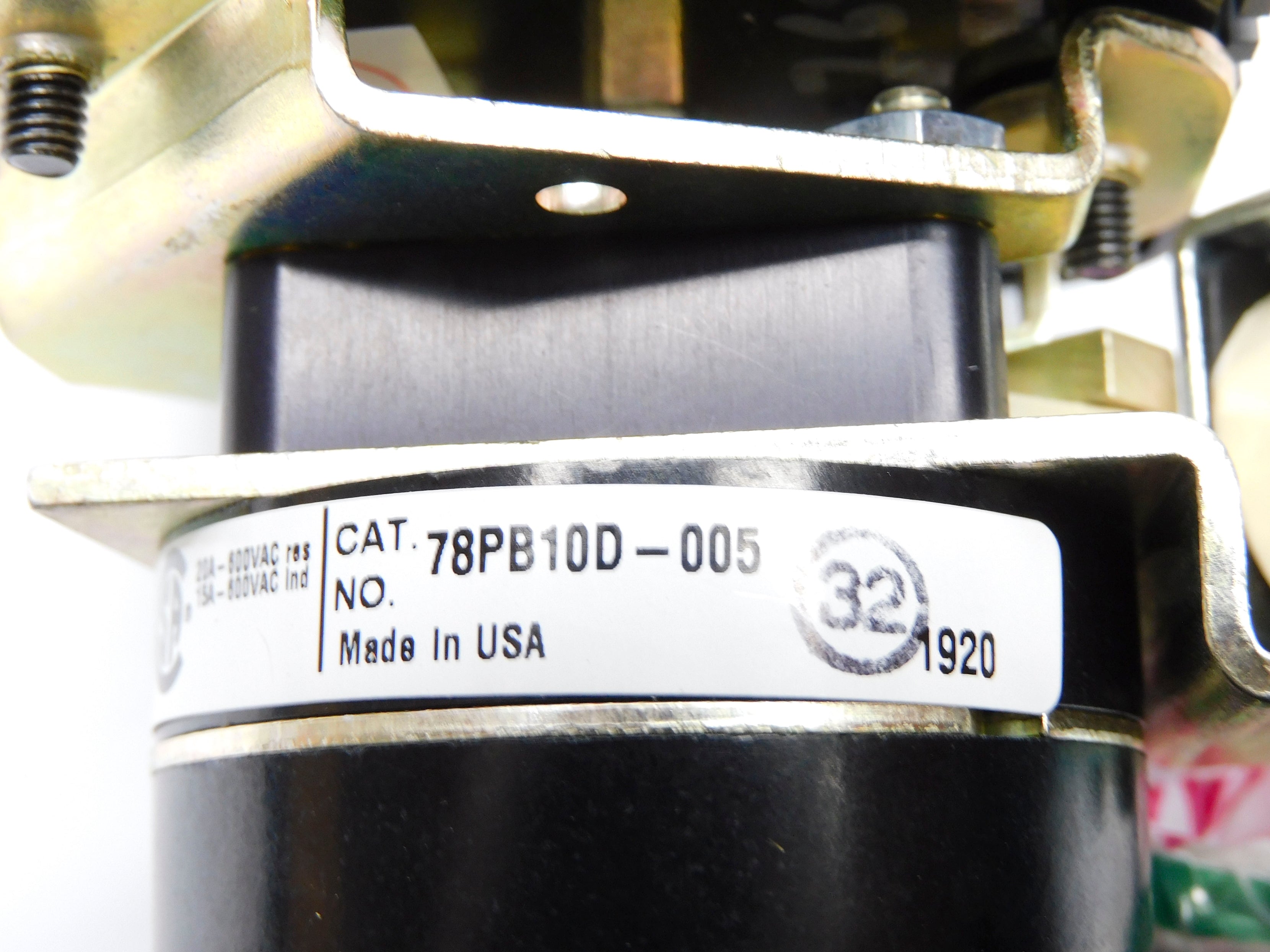 ELECTROSWITCH 78PB10D-005 125VDC 3A NSMP