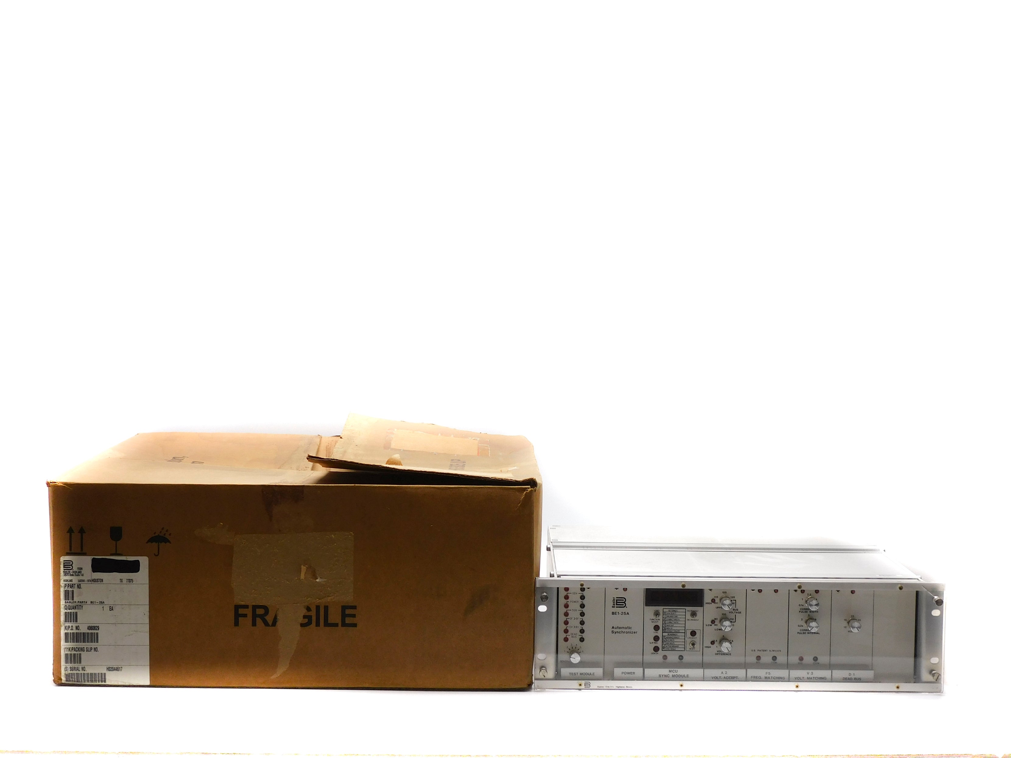 BASLER ELECTRIC BE1-25A (AS PICTURED)  NSMP