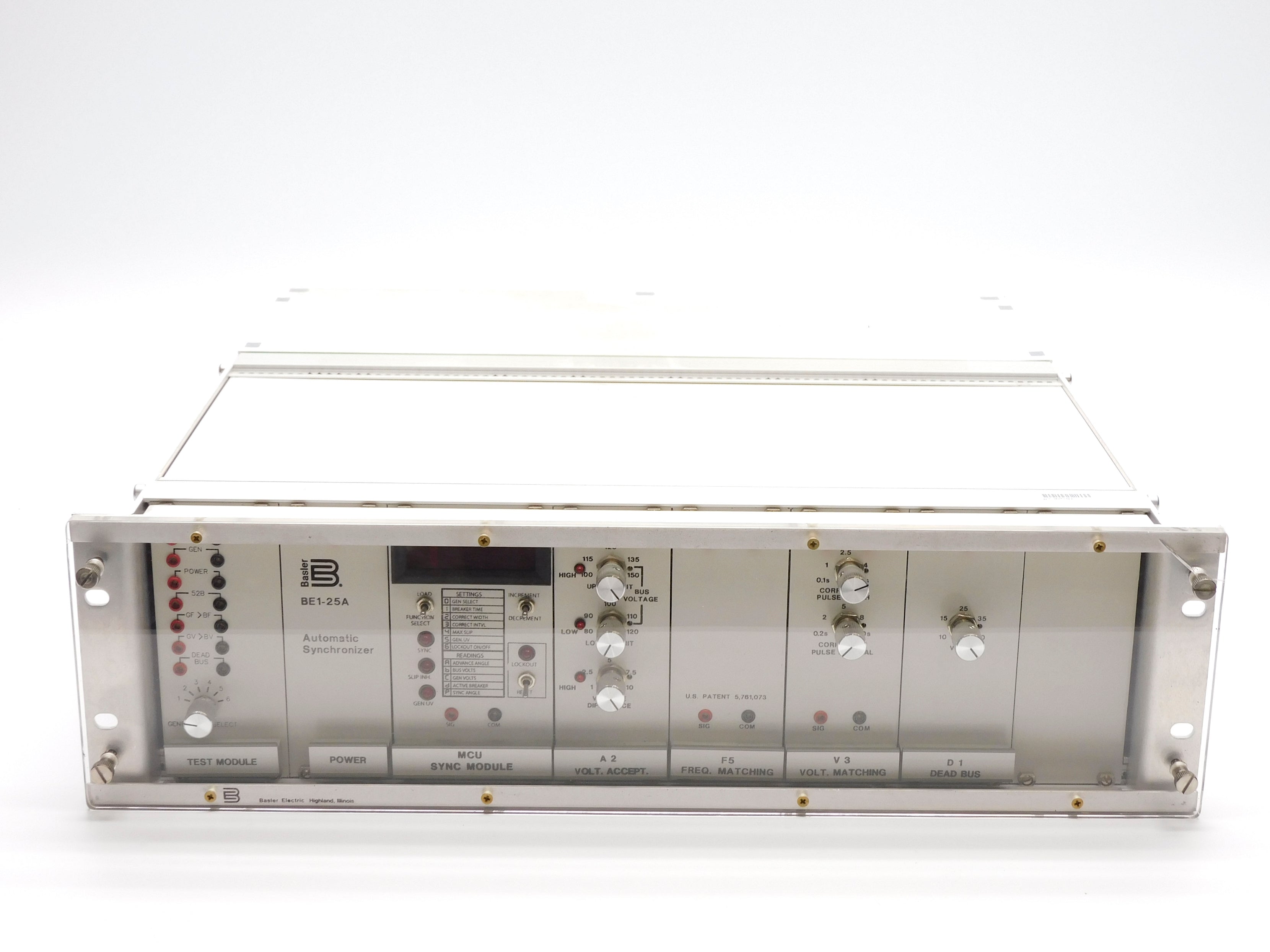 BASLER ELECTRIC BE1-25A (AS PICTURED)  NSMP