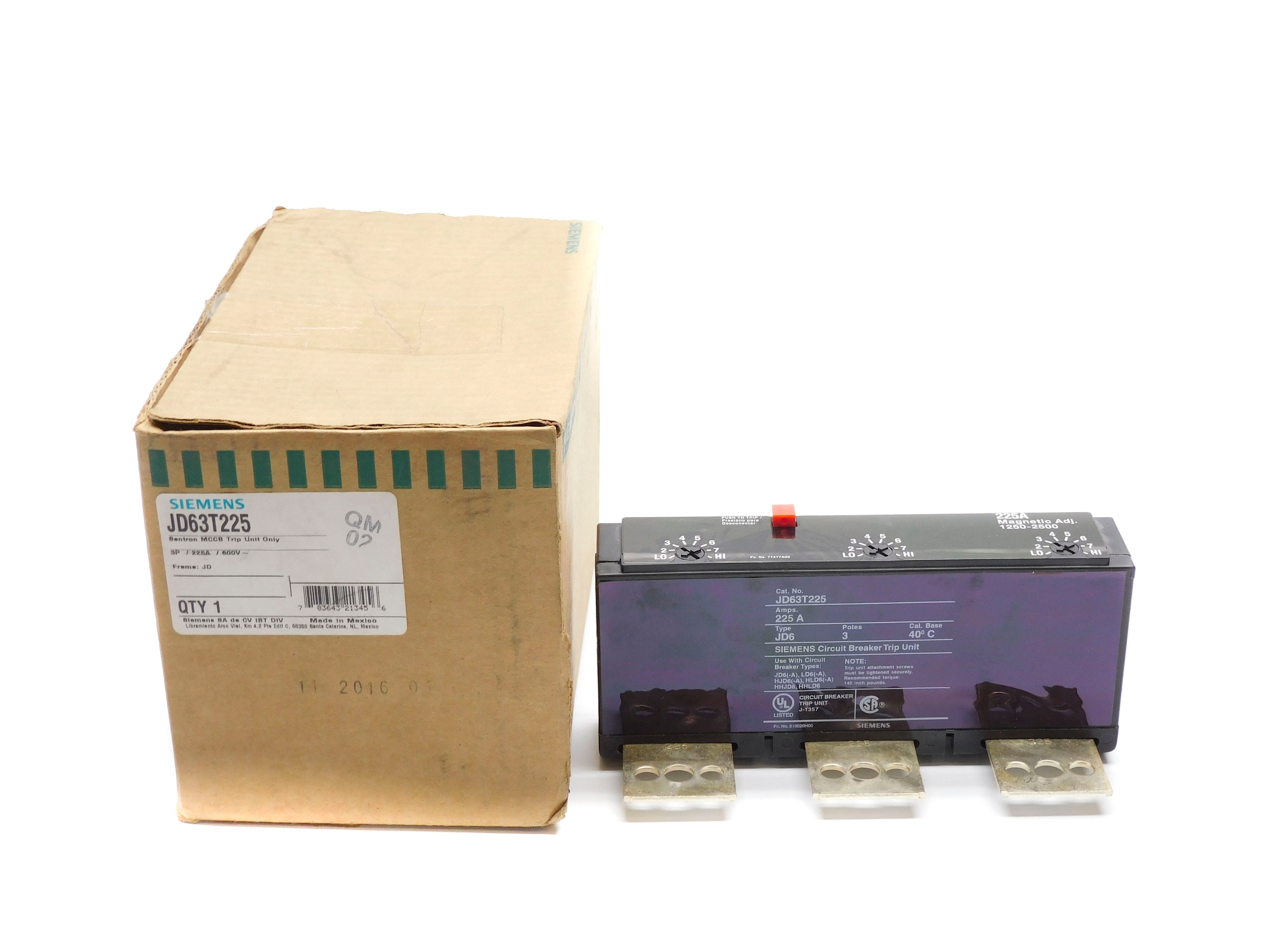SIEMENS JD63T225 NSMP