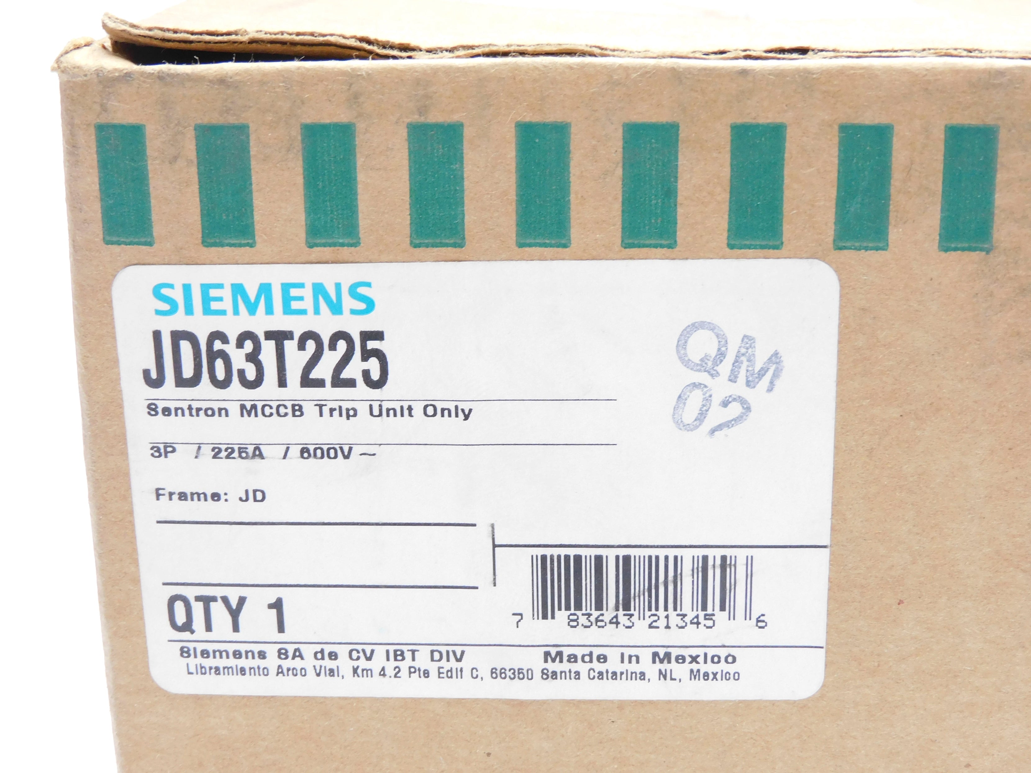 SIEMENS JD63T225 NSMP