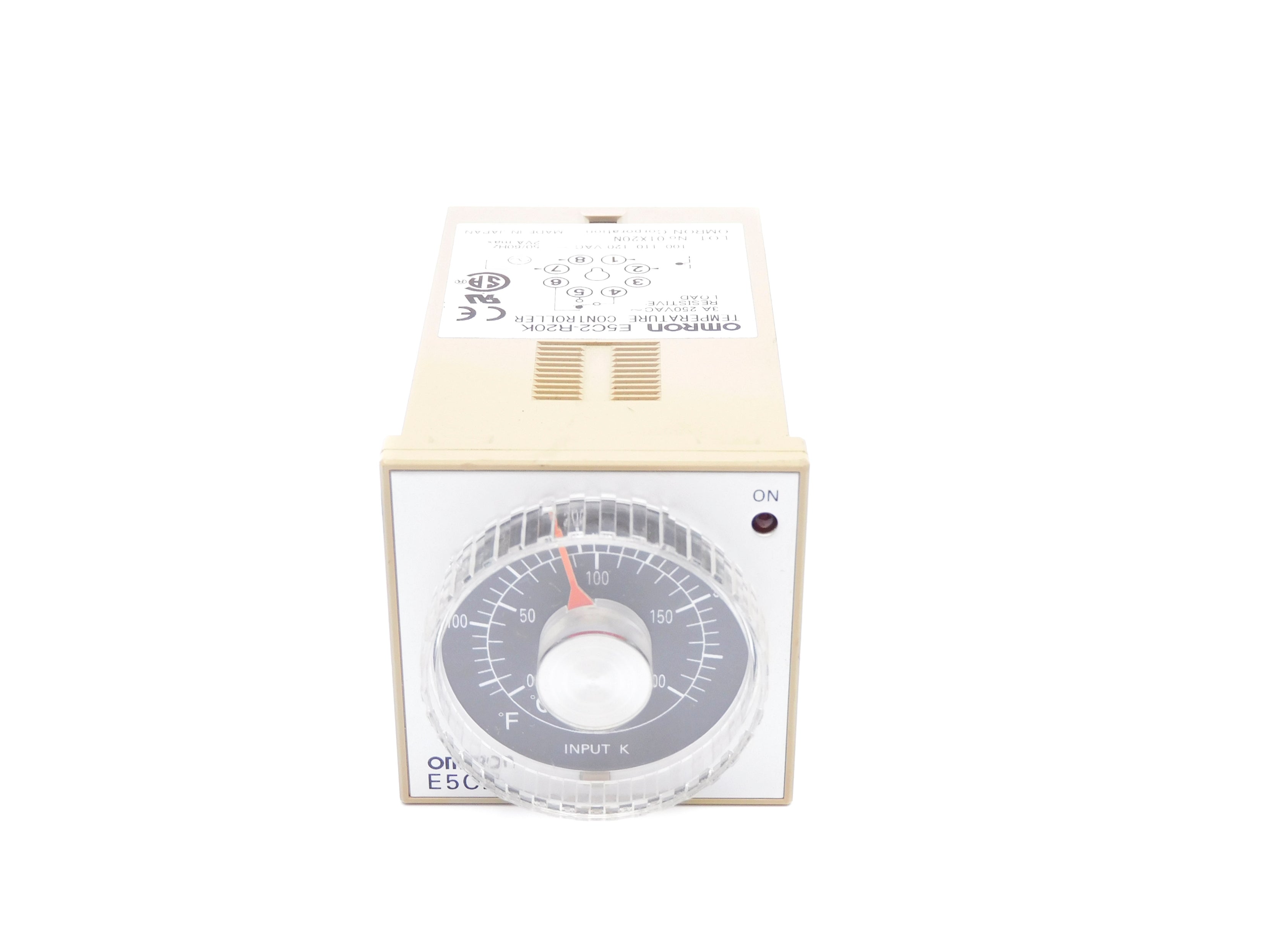 OMRON E5C2-R20K 100/110/120VAC 0/400F 0/200C NSNP
