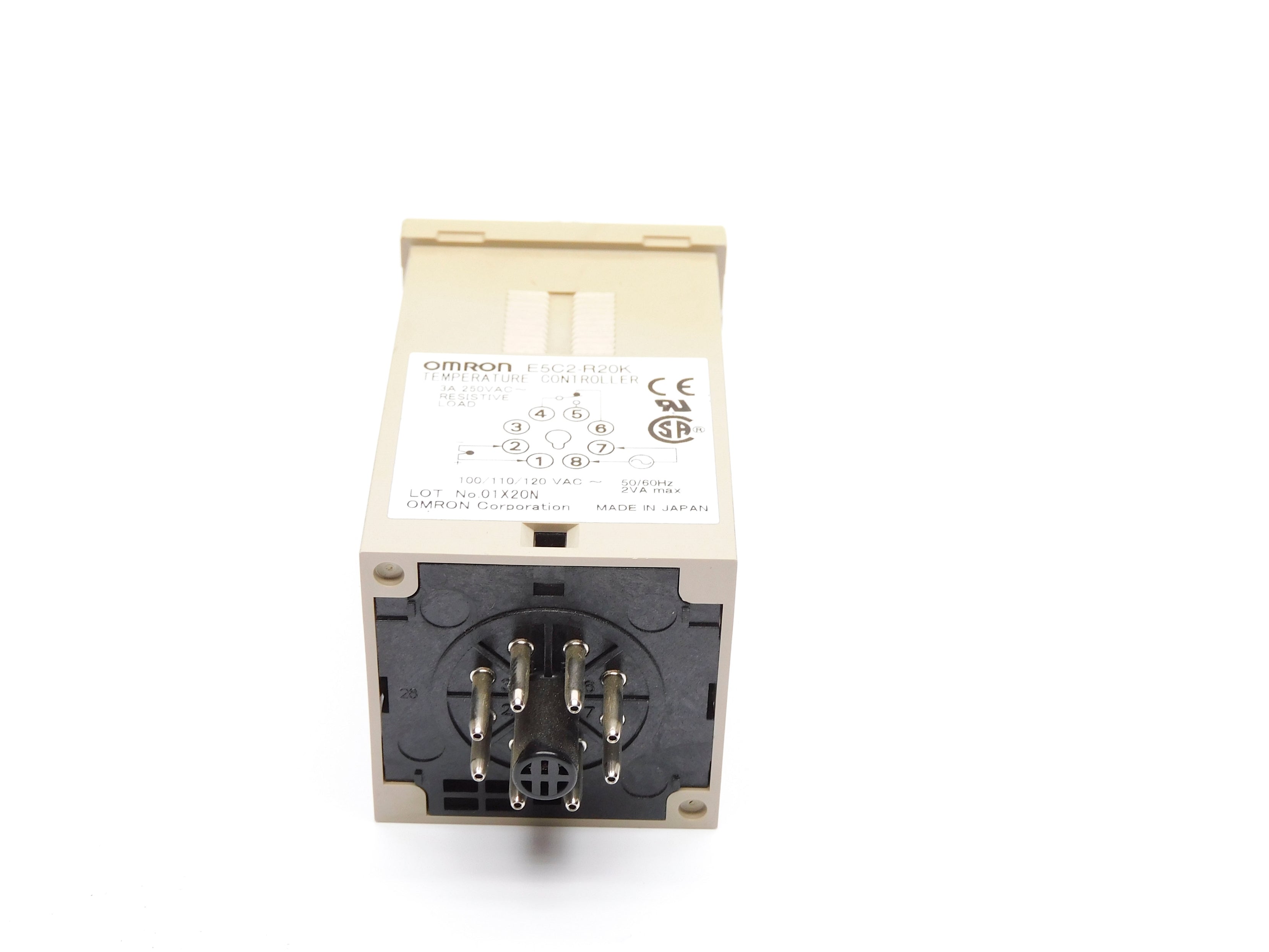 OMRON E5C2-R20K 100/110/120VAC 0/400F 0/200C NSNP