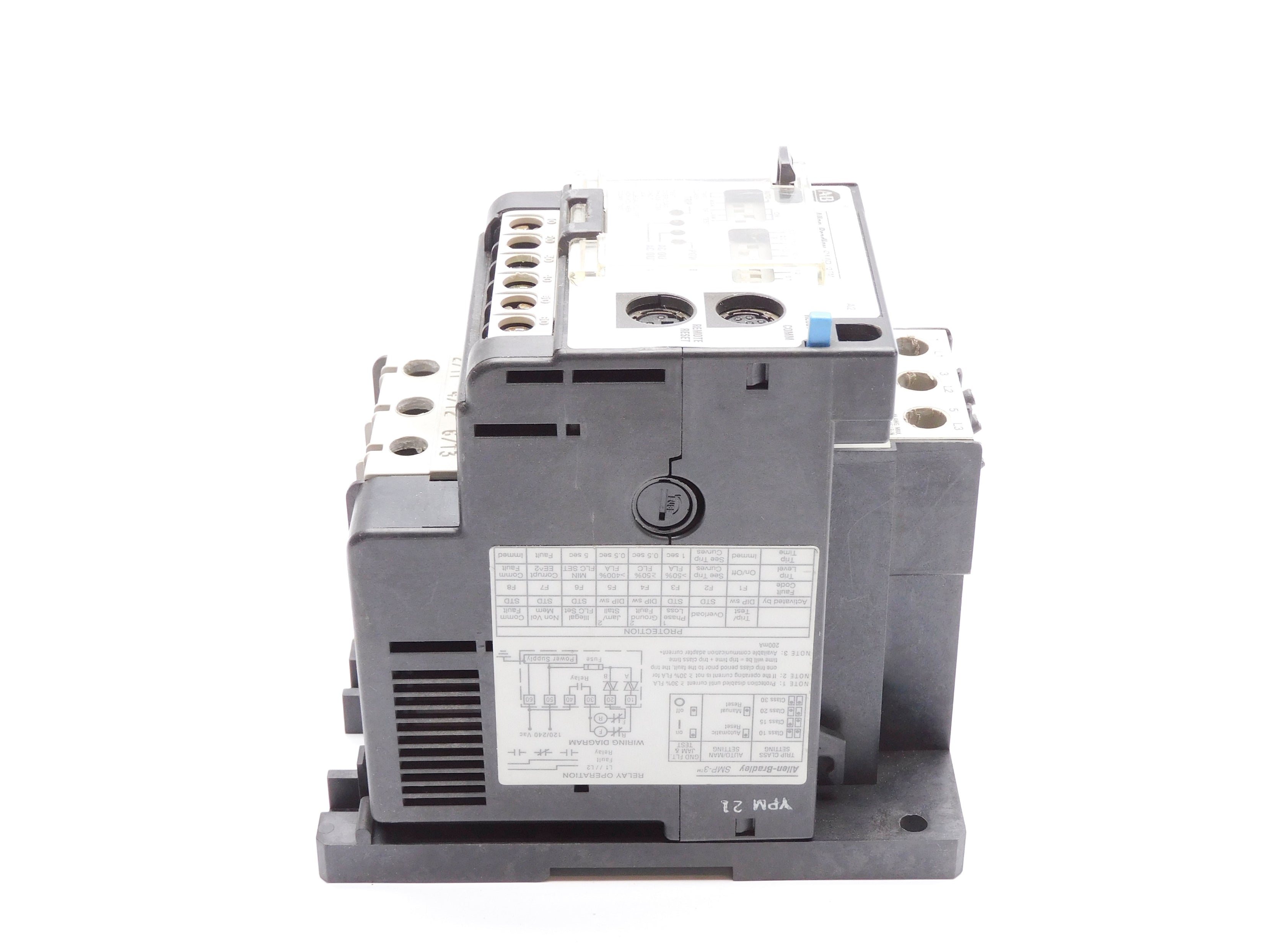 ALLEN BRADLEY 193-C1F1 SER. A 110/240VAC 2-10A UNMP