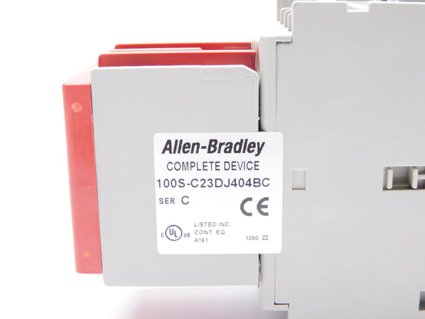 ALLEN BRADLEY 100S-C23DJ404BC SER. C 24VDC (BR/WH) NSMP