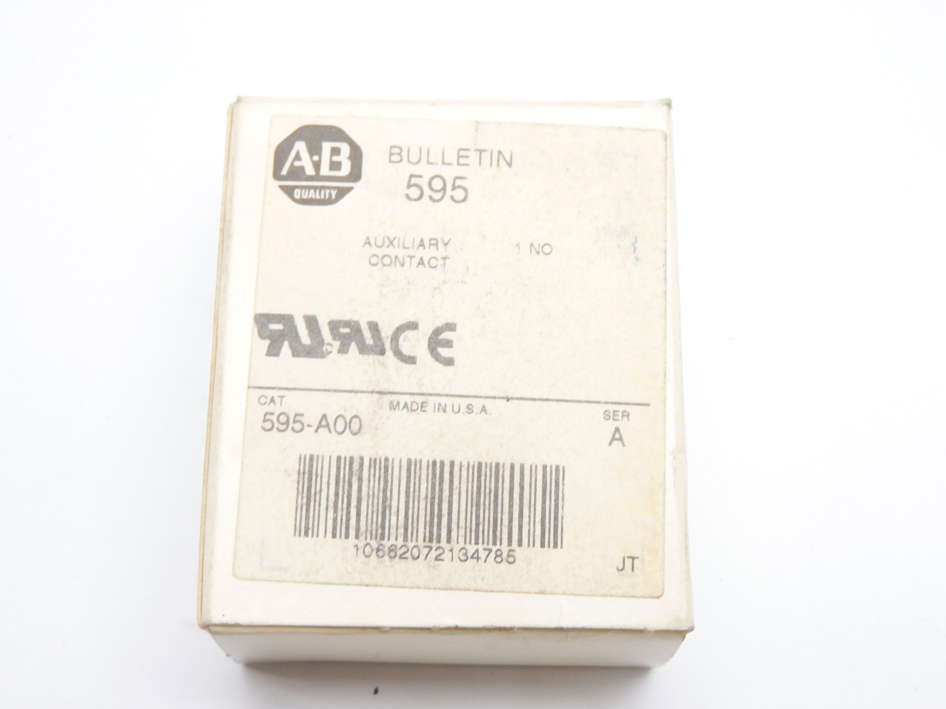 ALLEN BRADLEY 595-A00 SER. A (WH) NSMP
