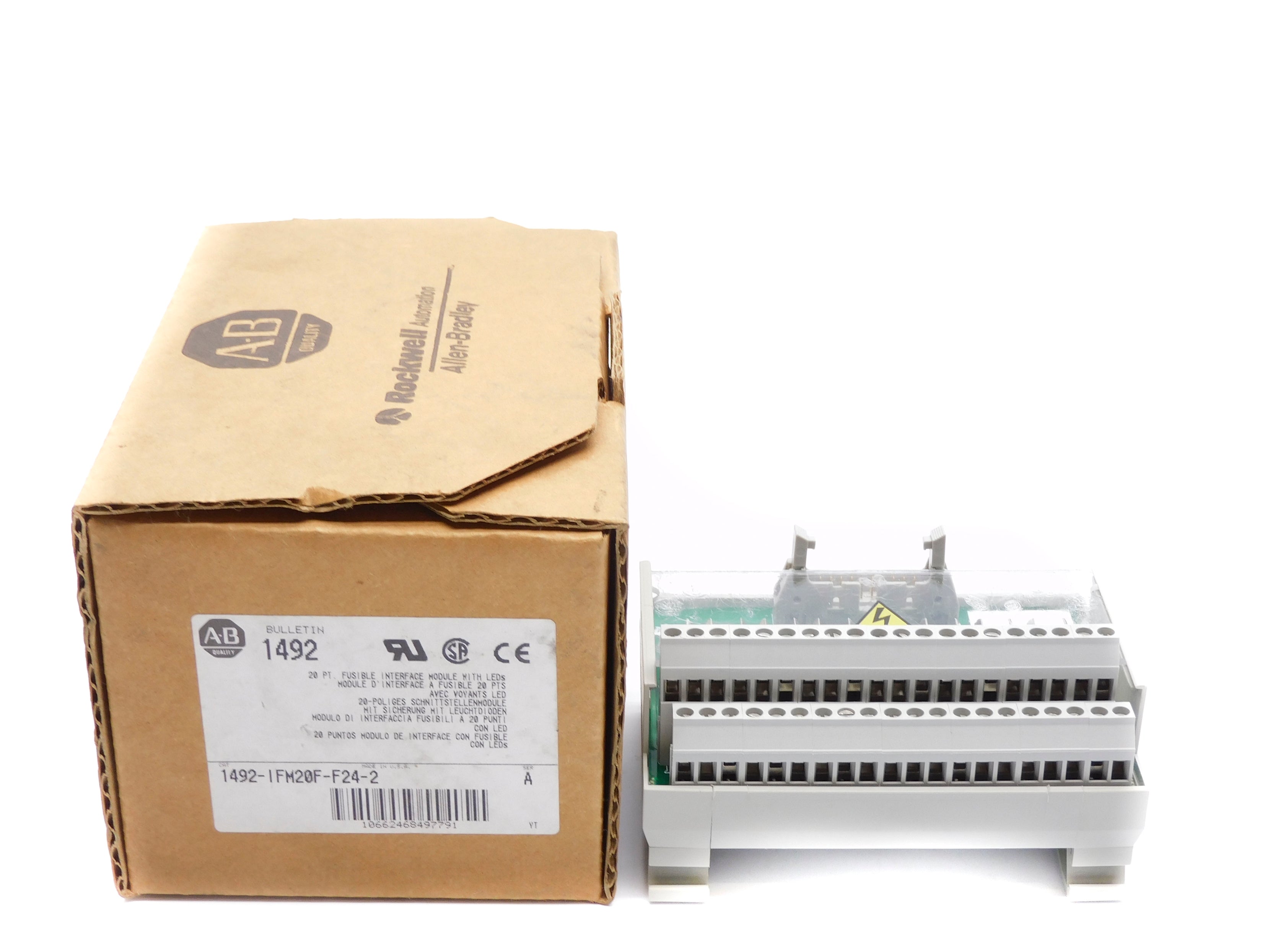 ALLEN BRADLEY 1492-IFM20F-F24-2 SER. A (BR/WH) NSMP