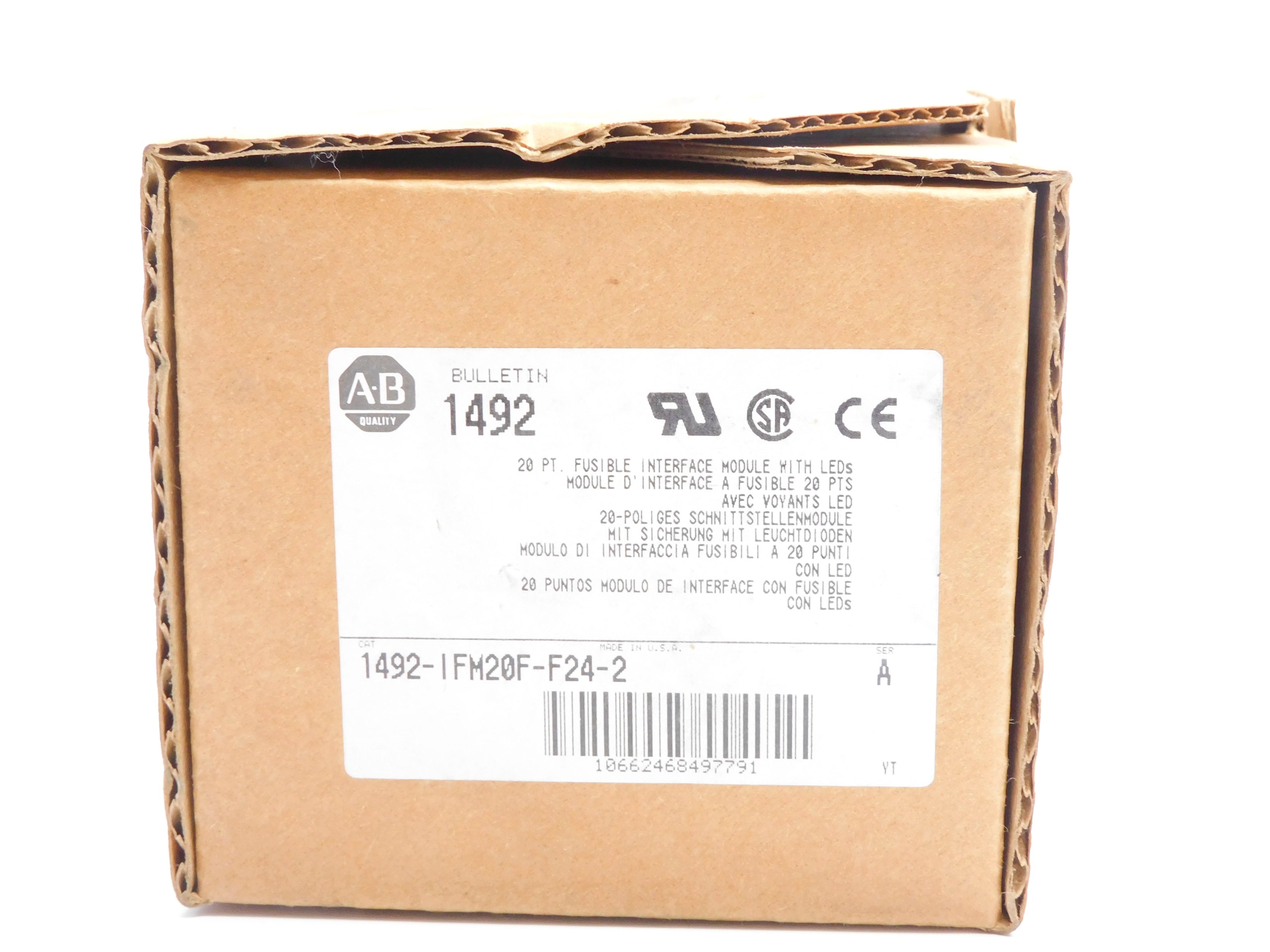 ALLEN BRADLEY 1492-IFM20F-F24-2 SER. A (BR/WH) NSMP