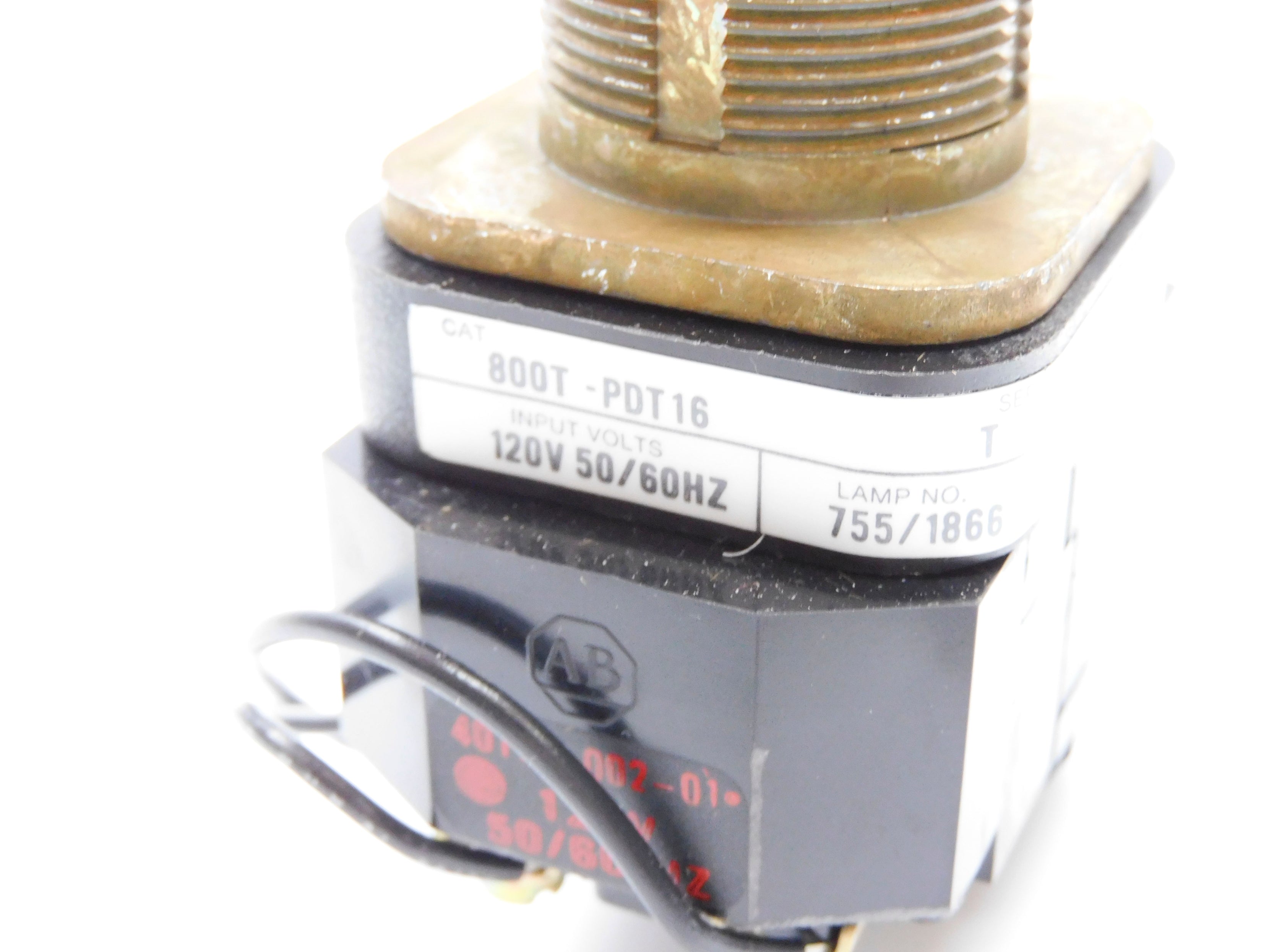 ALLEN BRADLEY 800T-PDT16A SER. T (WH) NSMP