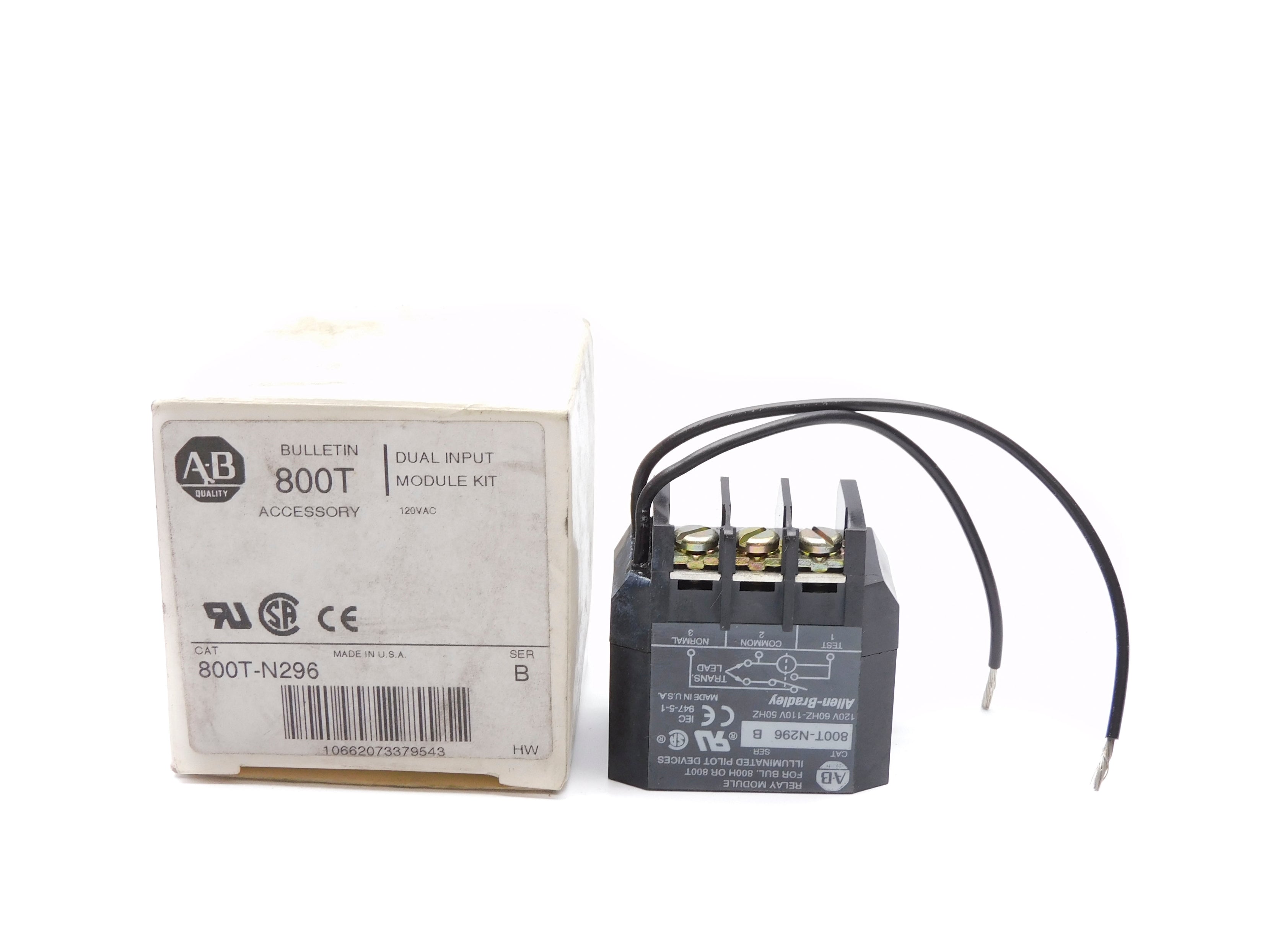 INDUSTRIAL SPARE PART 800T-N296 SER. B (WH) NSMP