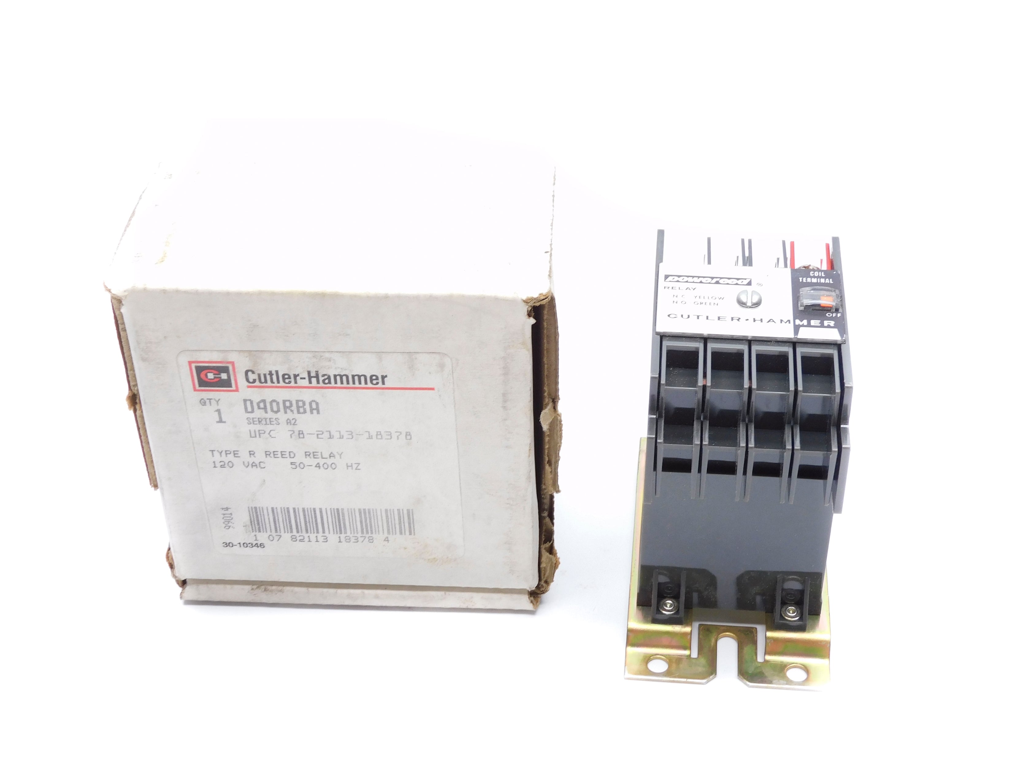 CUTLER HAMMER D40RBA SER. A 120VAC NSMP