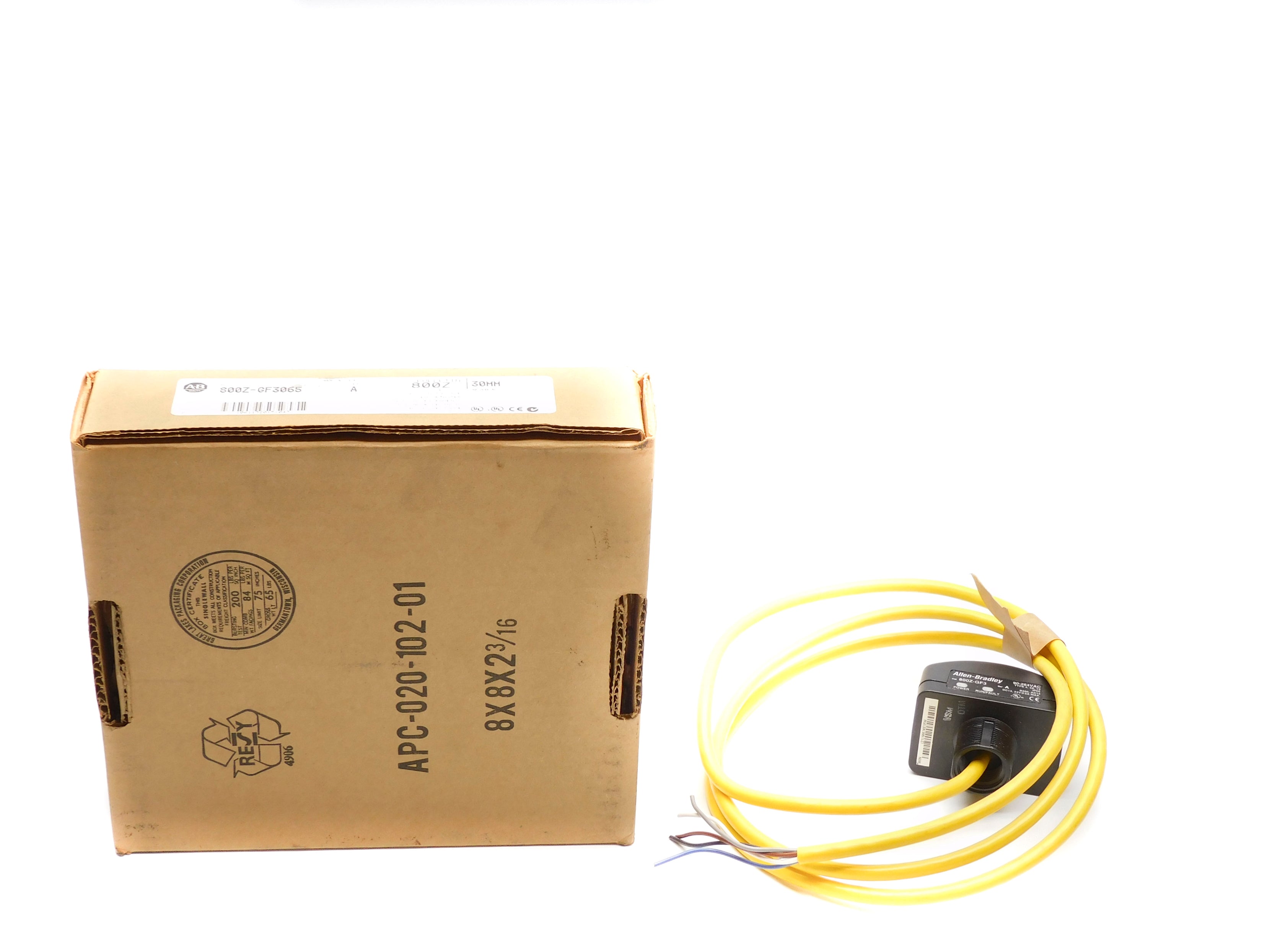 ALLEN BRADLEY 800Z-GF3065 SER. A (BR/WH) NSMP