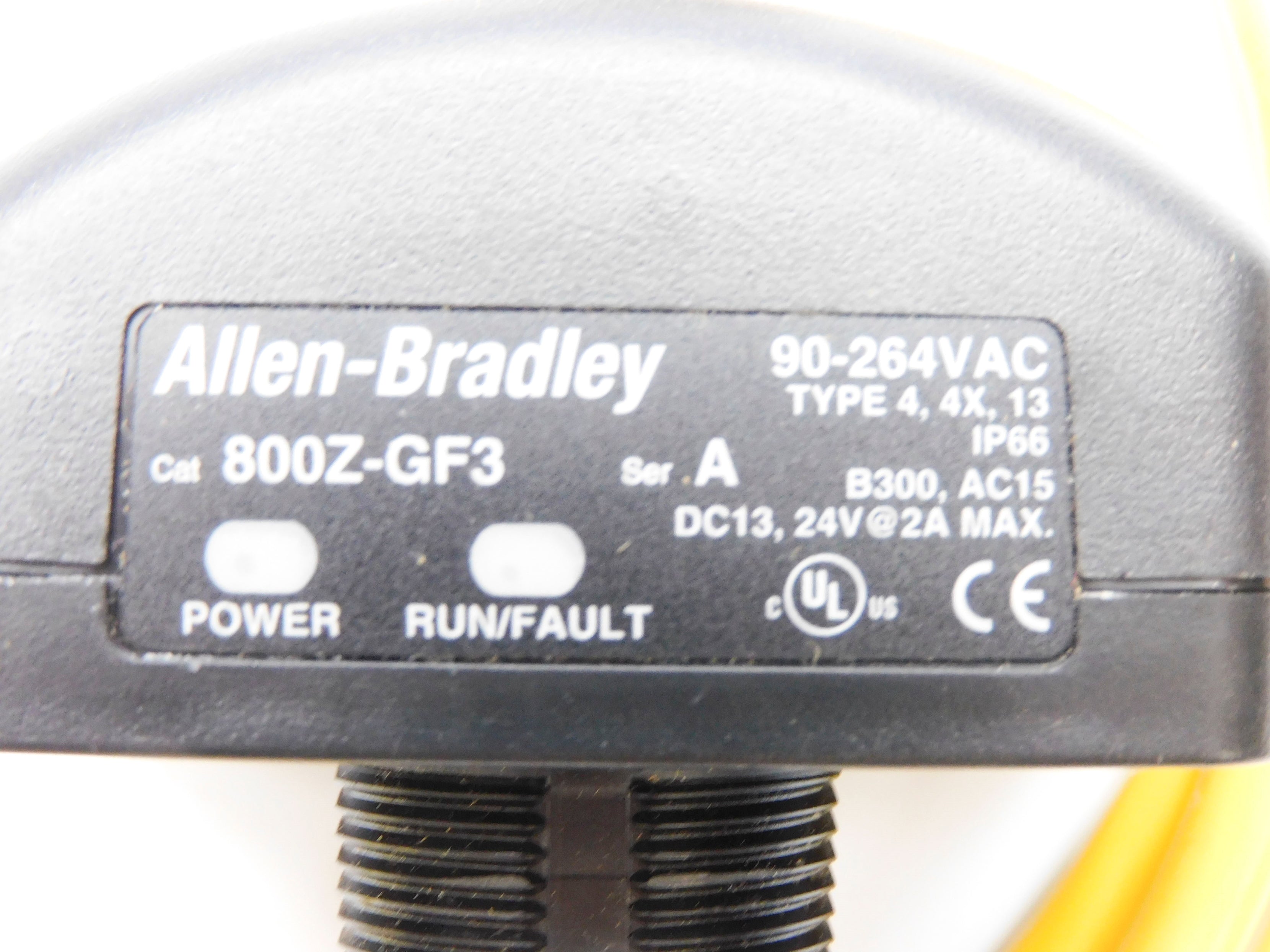ALLEN BRADLEY 800Z-GF3065 SER. A (BR/WH) NSMP
