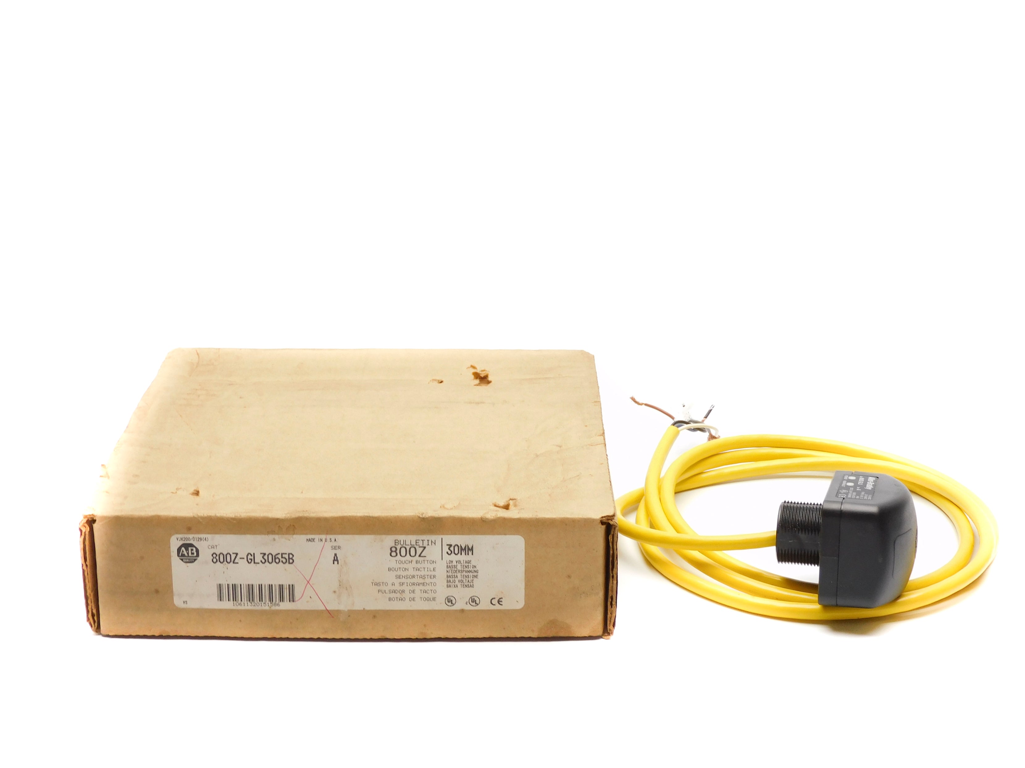 ALLEN BRADLEY 800Z-GL3065B SER. A (BR/WH) NSMP