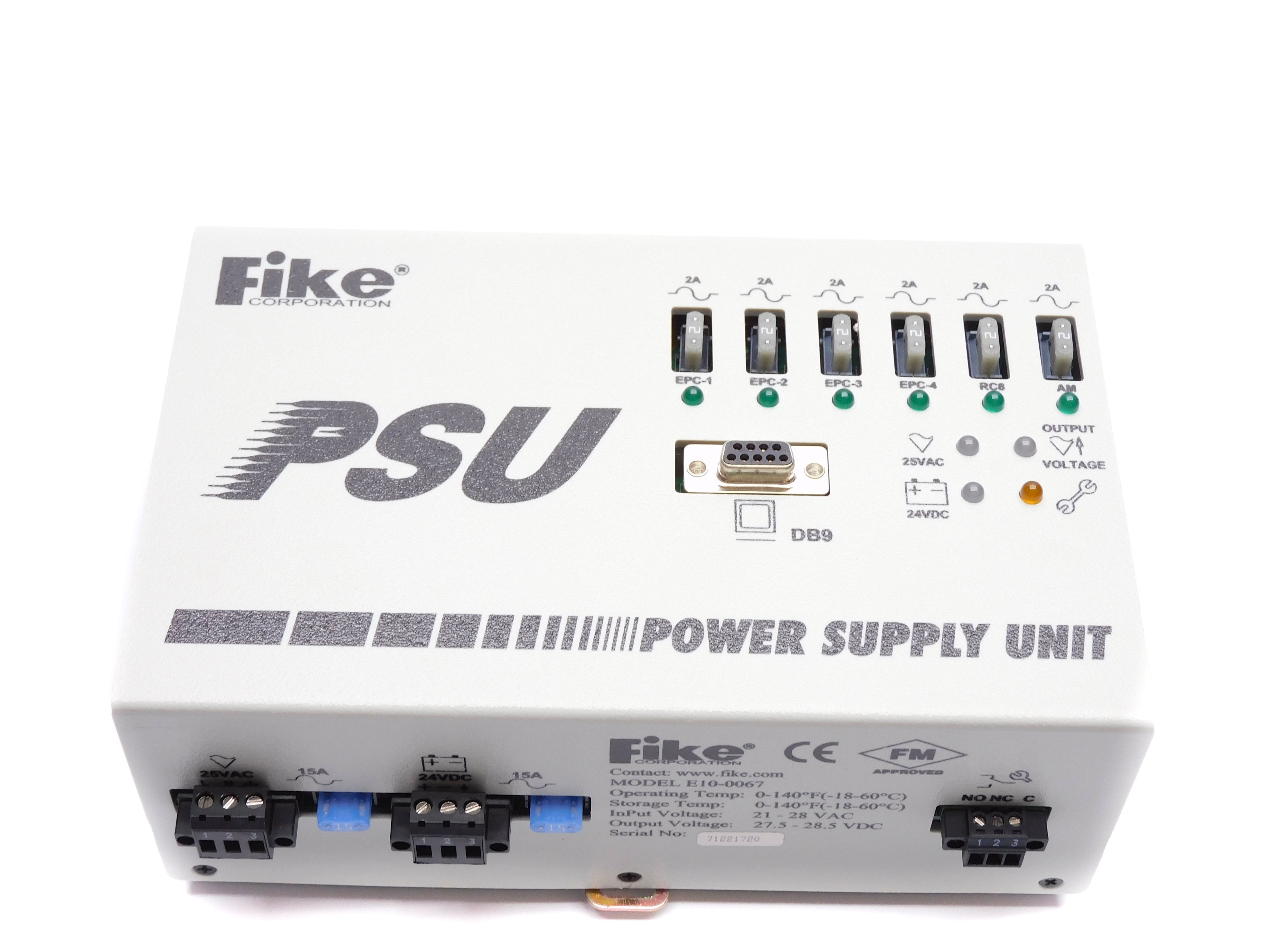 FIKE E10-0067 27.5-28.5VDC NSNP