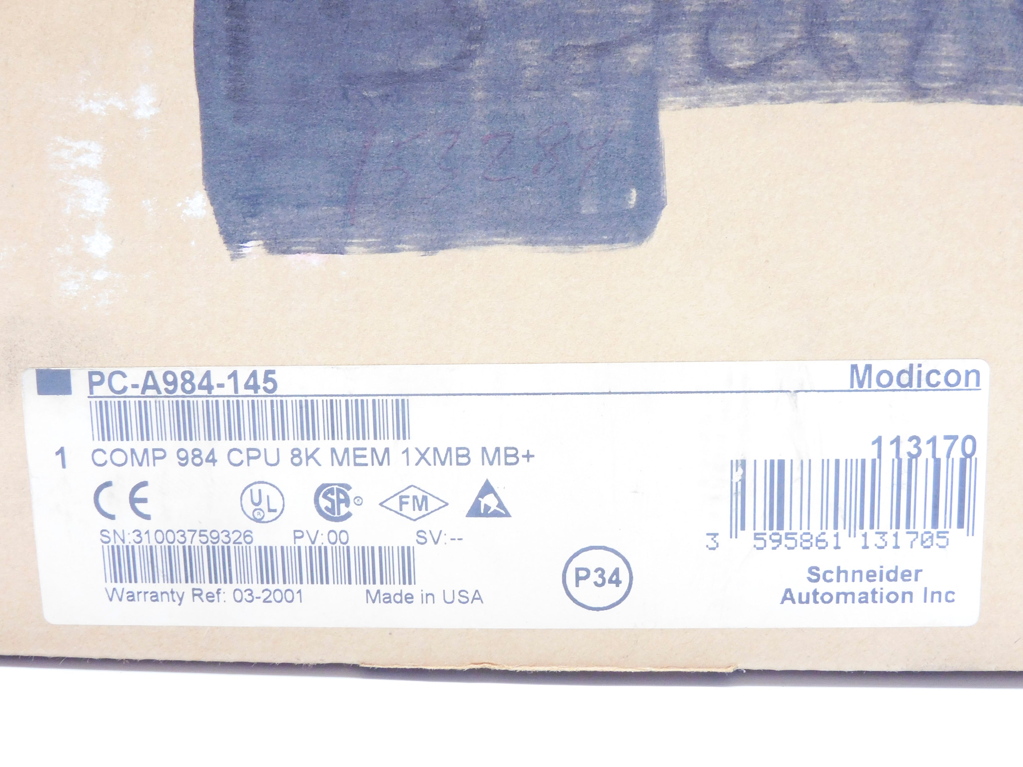 SCHNEIDER PC-A984-145 NSMP
