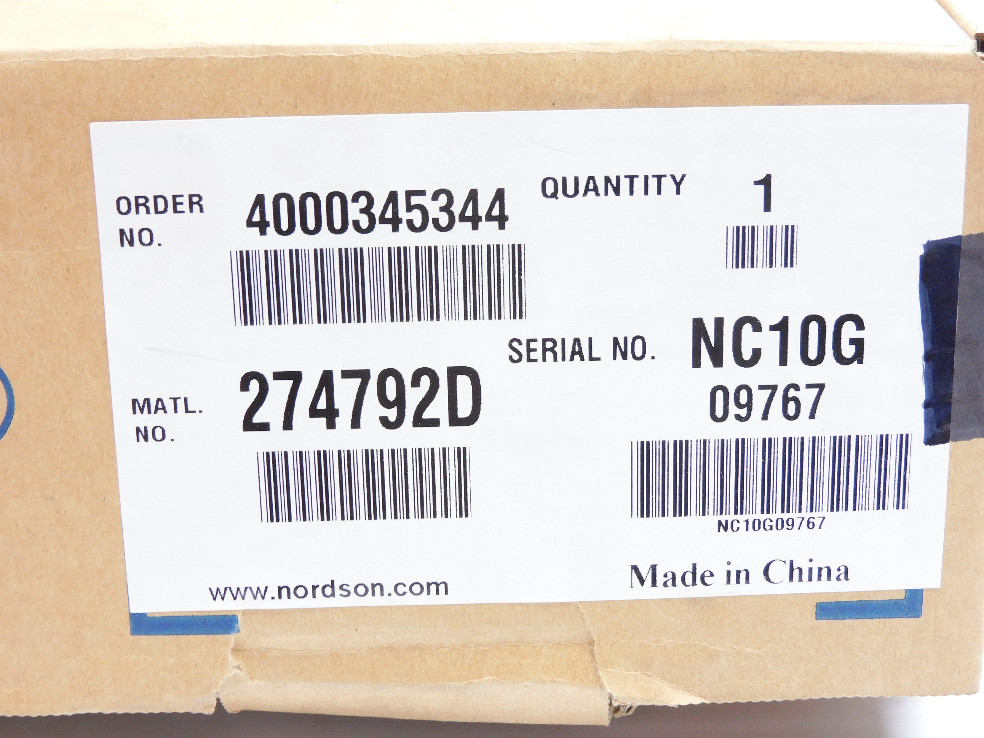 NORDSON 274792D NSMP