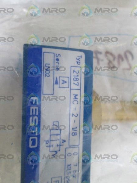 FESTO MC-2-1/8 (BLUE) * NEW IN FACTORY BAG *