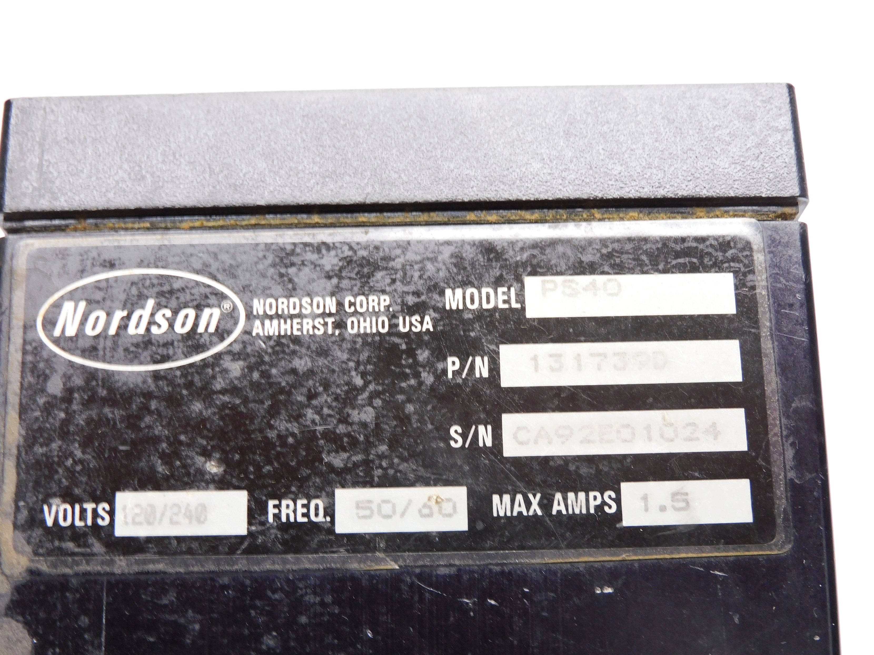 INDUSTRIAL SPARE PART PS40 UNMP