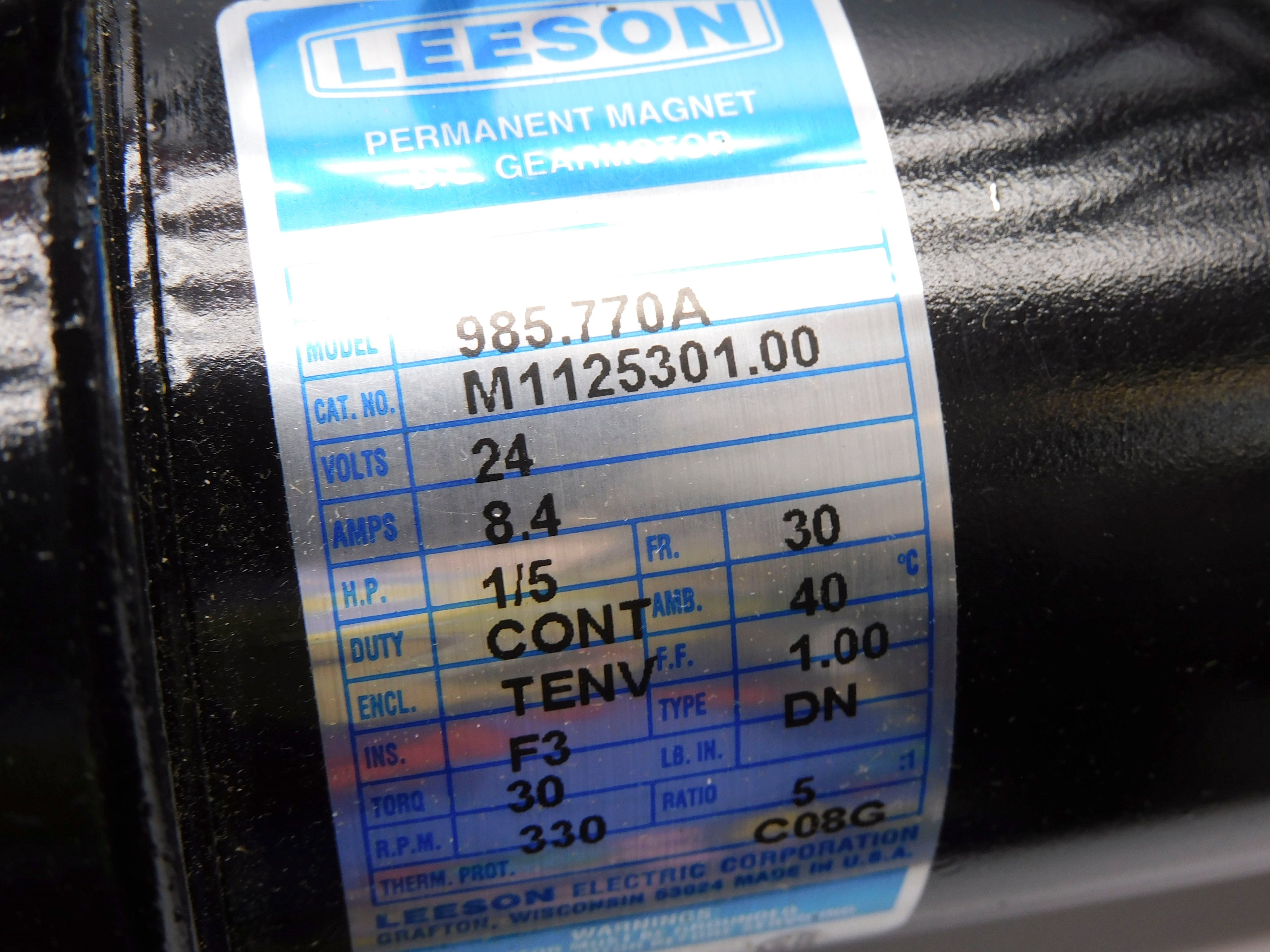 LEESON M1125301.00 985.770A UNMP