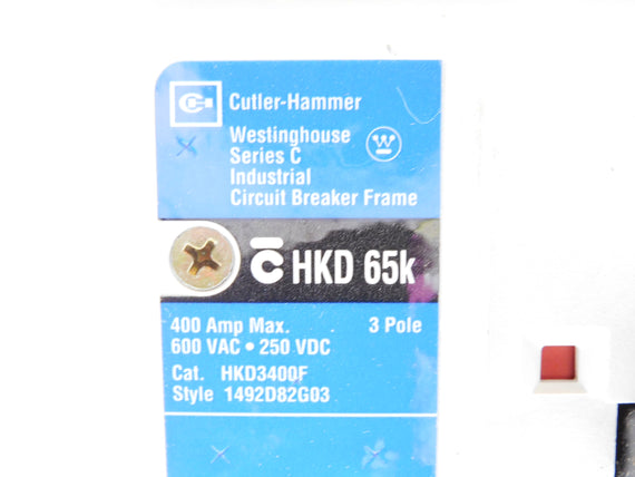 CUTLER HAMMER HKD3400F SER. C 400A 600VAC  NSNP