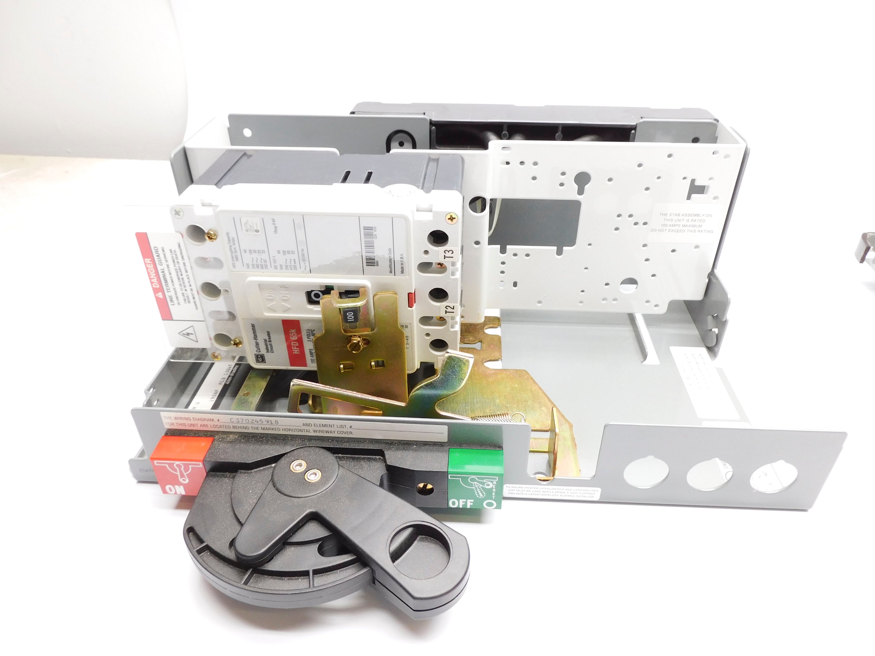 ALLEN BRADLEY 2193FZ-AJC-40CM SER. U (BR/WH) NSMP