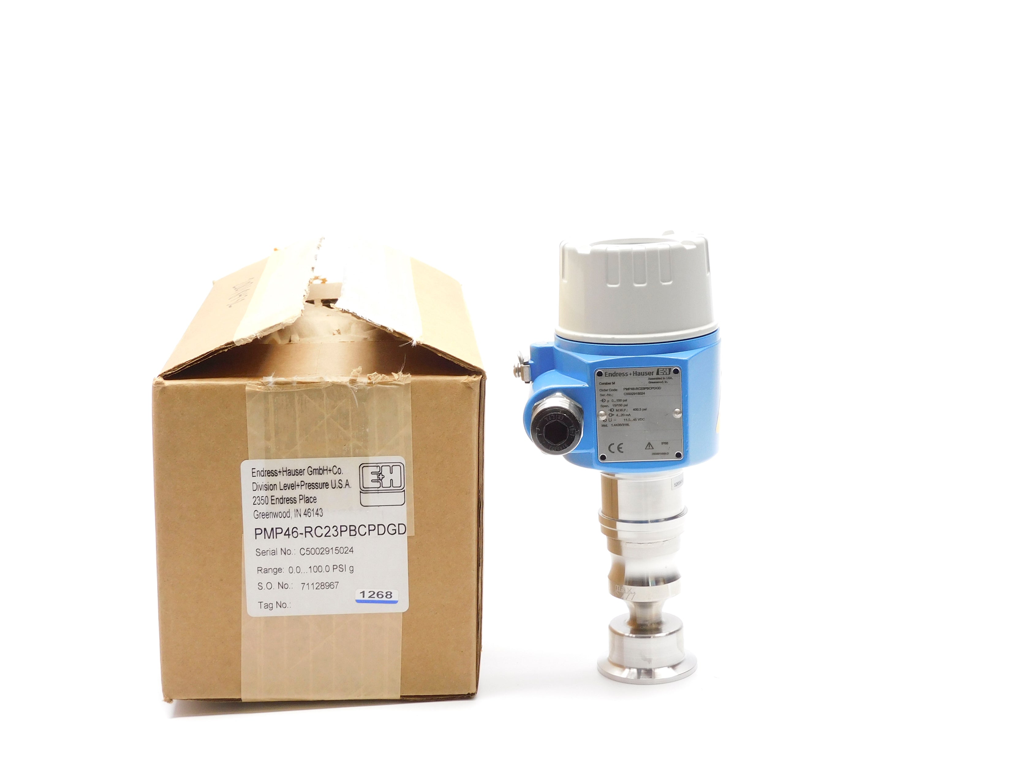 ENDRESS+HAUSER PMP46-RC23PBCPDGD NSMP