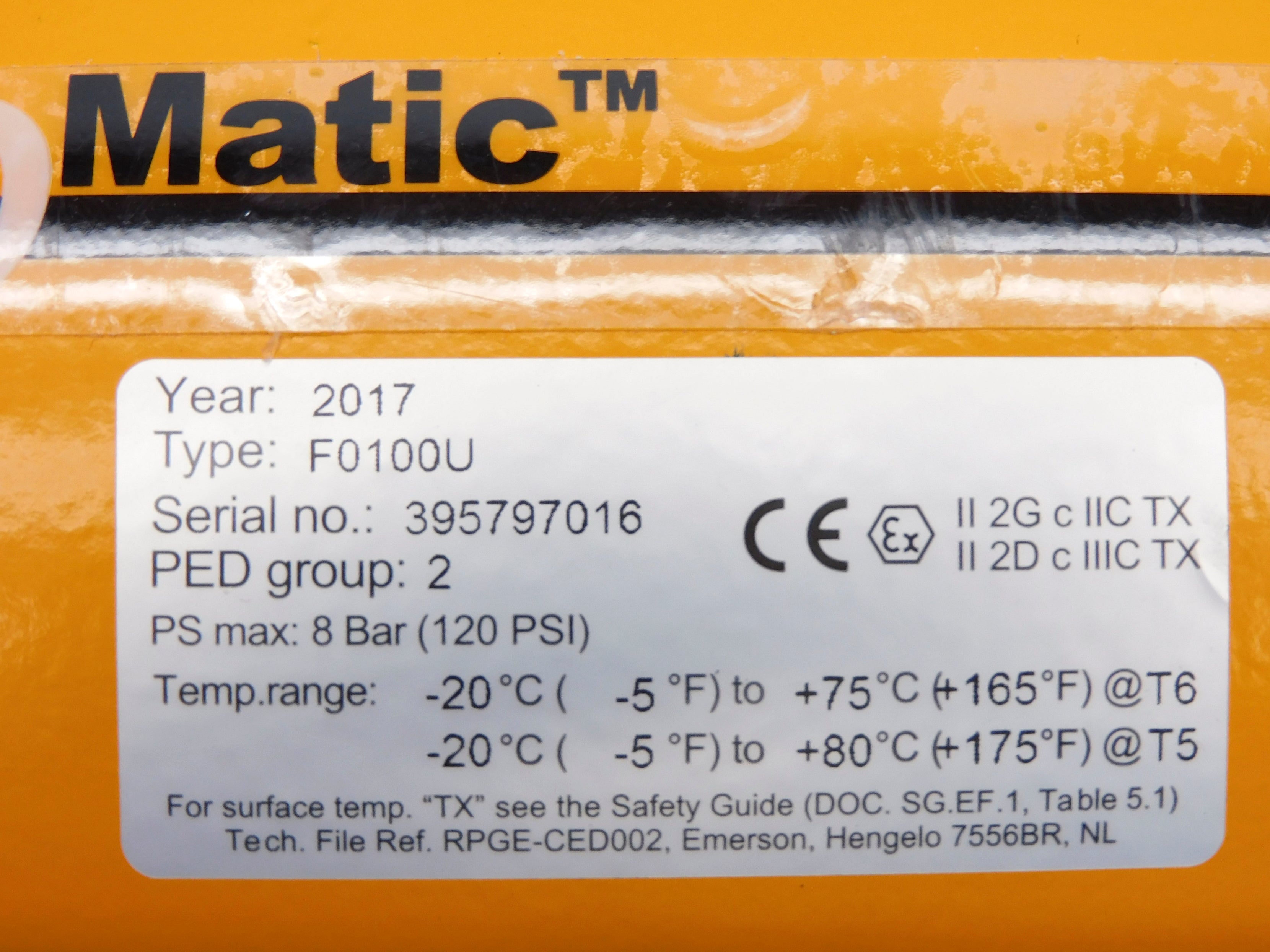 EL-O-MATIC F0100U NSNP