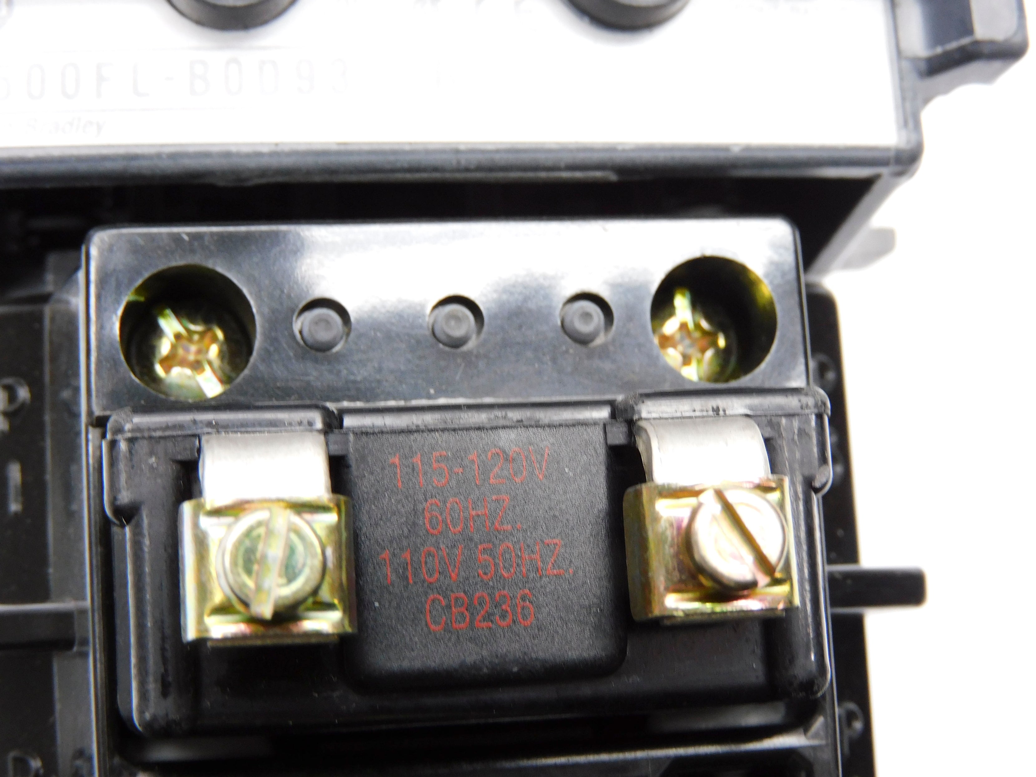 ALLEN BRADLEY 500FL-BOD93 SER. B 110/115-120V 30A (BR/WH) NSMP